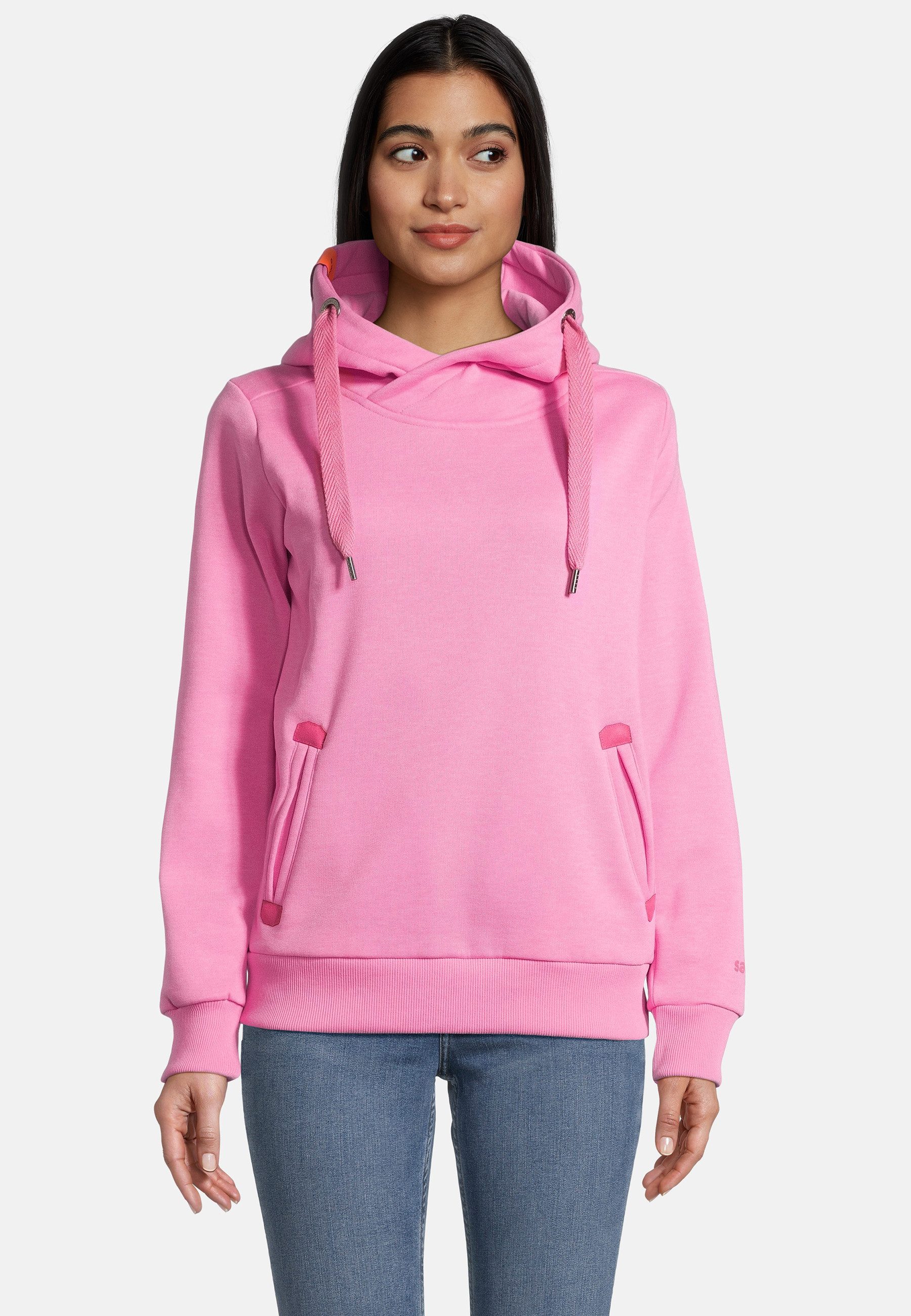 salzhaut Hoodie SÜNN Damen Tailliert Damen Kapuzenpullover– lässig, frisch günstig online kaufen