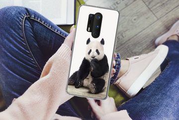 MuchoWow Handyhülle Panda - Tiere - Jungen - Mädchen - Pandabär, Phone Case, Handyhülle OnePlus 8 Pro, Silikon, Schutzhülle