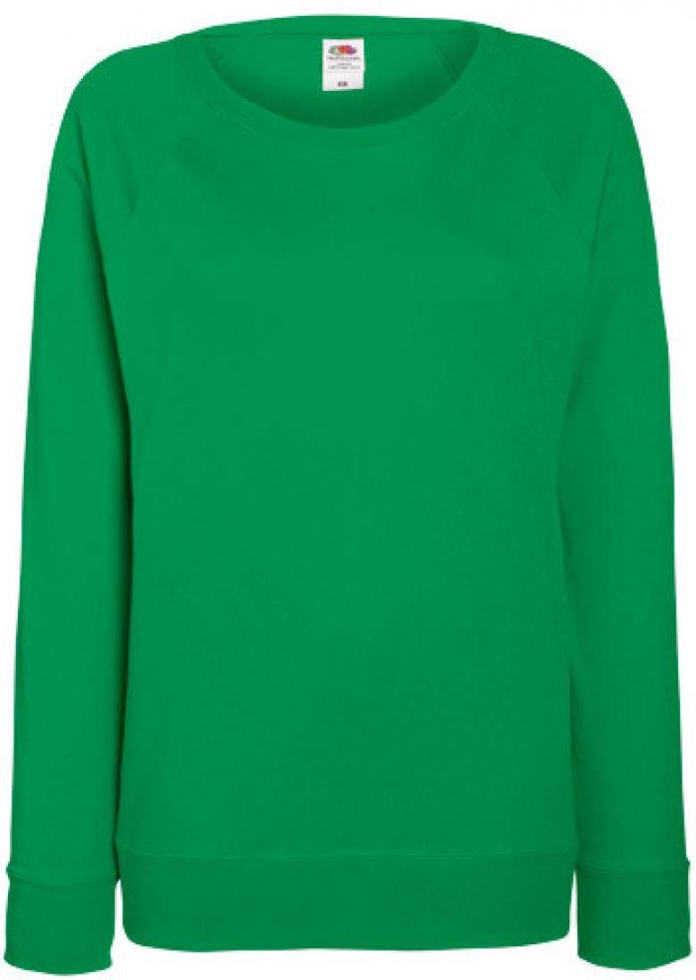 Fruit of the Loom Sweatshirt Lady-Fit Lightweight Raglan Sweatshirt / Pullover