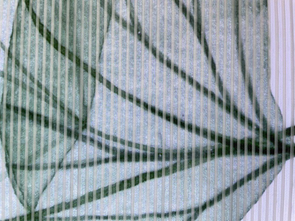 Vision S Schiebegardine 080770 BERTO Schiebegardine, halbtransparent, Bambus-Optik, 260x60 cm (1 St), Paneelwagen, halbtransparent, 100% Polyester
