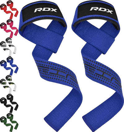 RDX Handgelenkschutz RDX Lifting Straps Strength Training, 60 cm lange professionelle