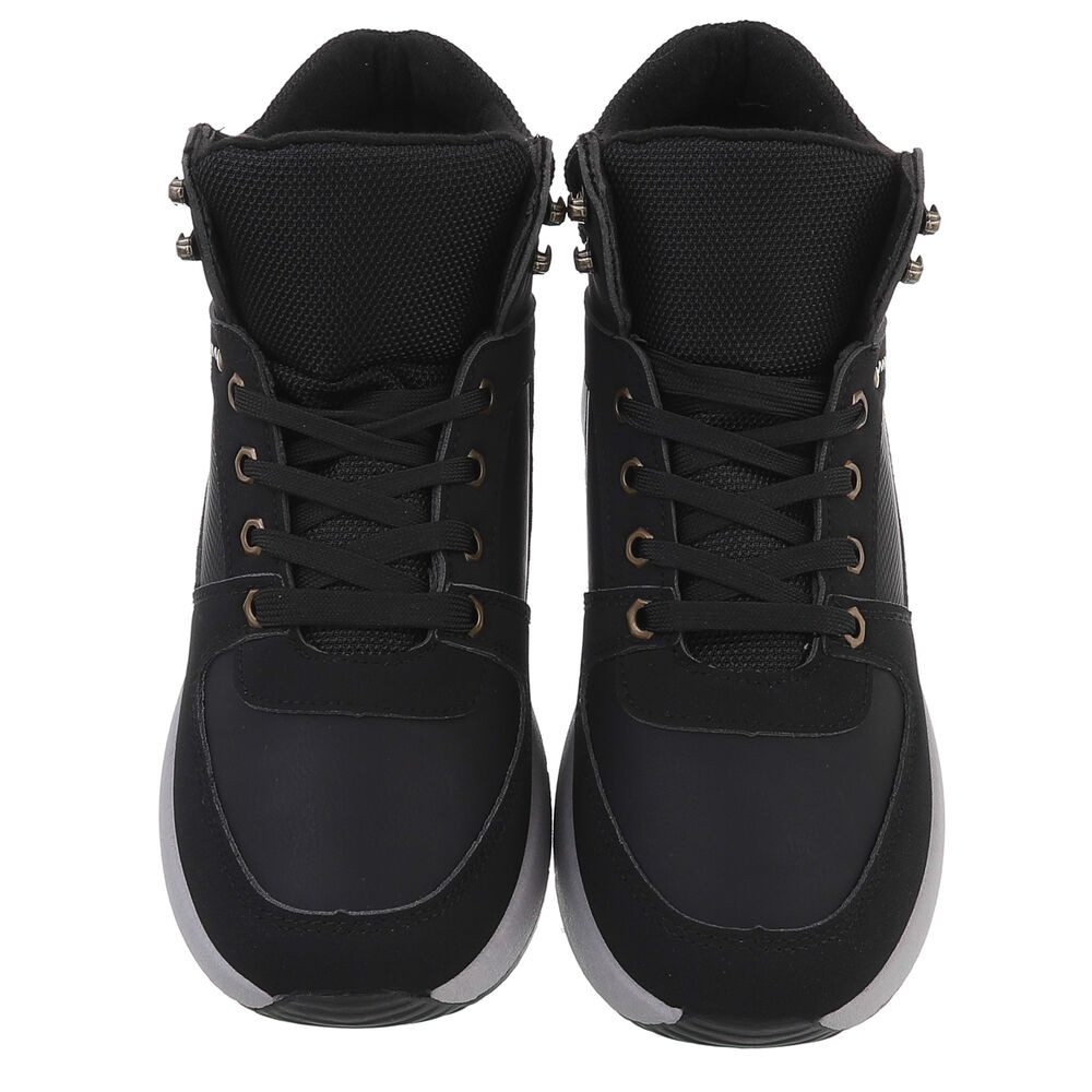Coolwalk Herren High-Top Freizeit Sneaker (88828843) Flach Sneakers in Schwarz – Bild 4 von 5
