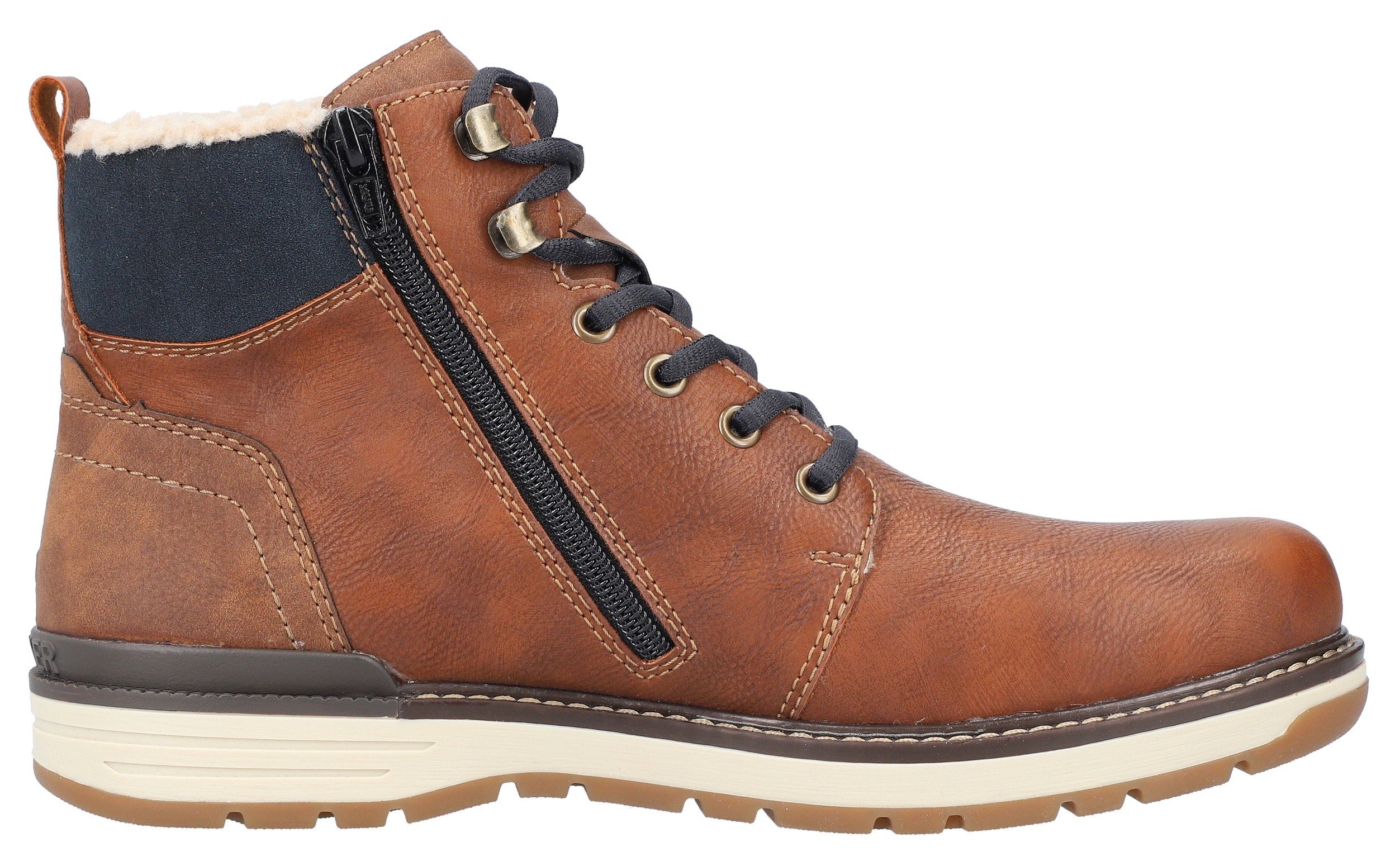 Rieker Winterboots Winterstiefelette, Schnürboots mit wasserabweisender riekerTEX-Membran