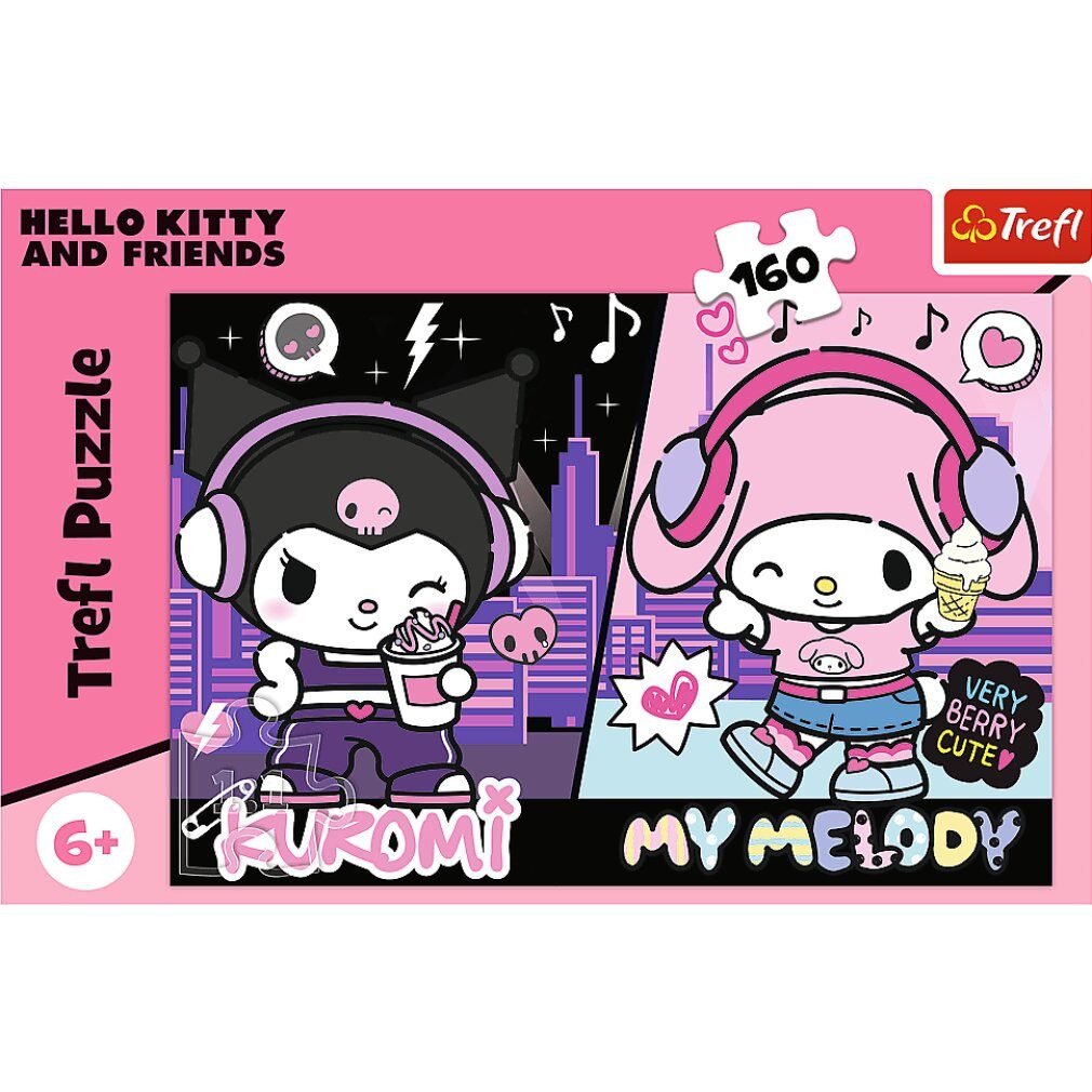 Trefl Puzzle Puzzle Kuromi enthält 160 DLCs, Puzzleteile