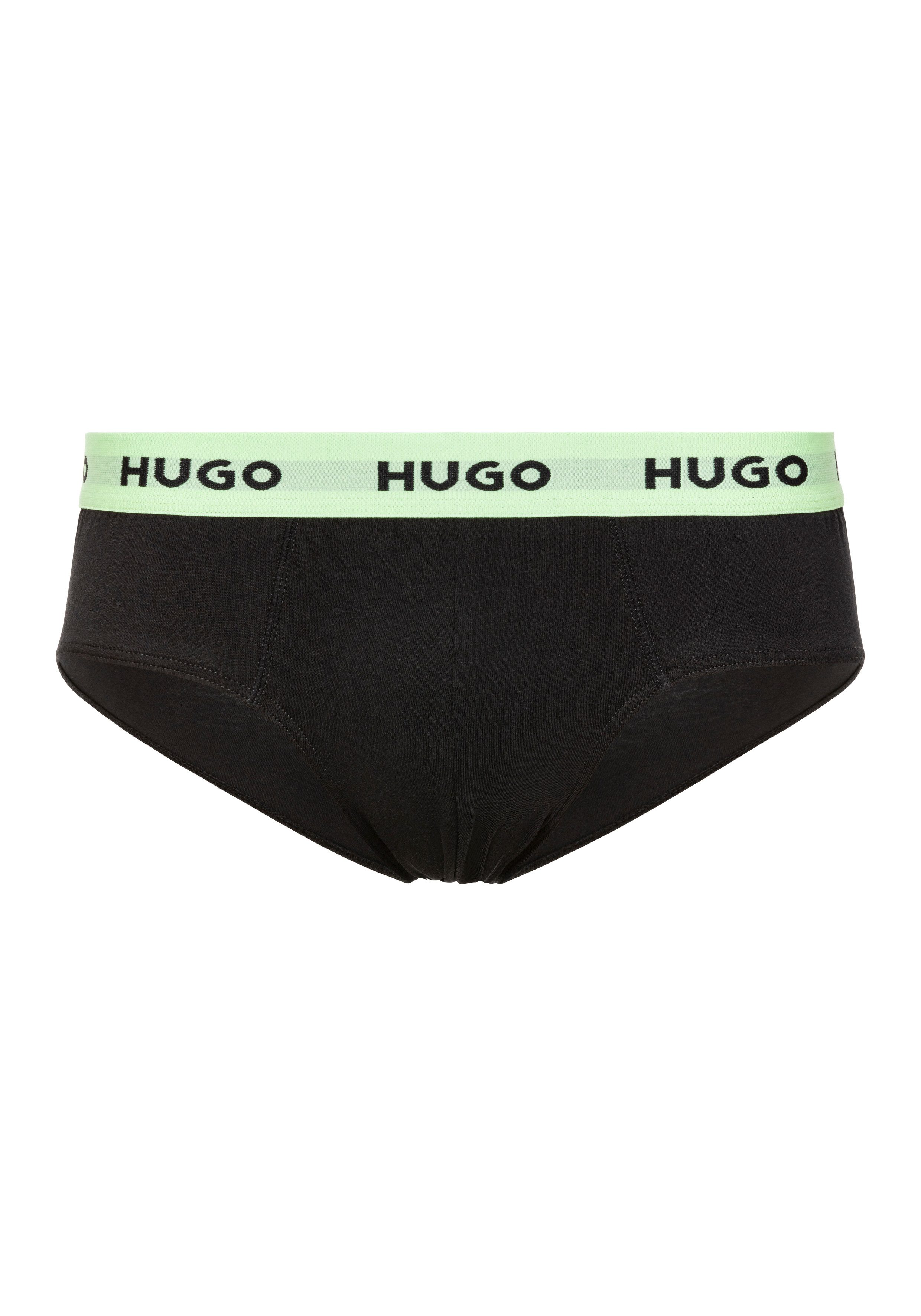 HUGO Hipster HIPBRIEF TRIPL (3-St., 3er) mit elastischem Bund günstig online kaufen