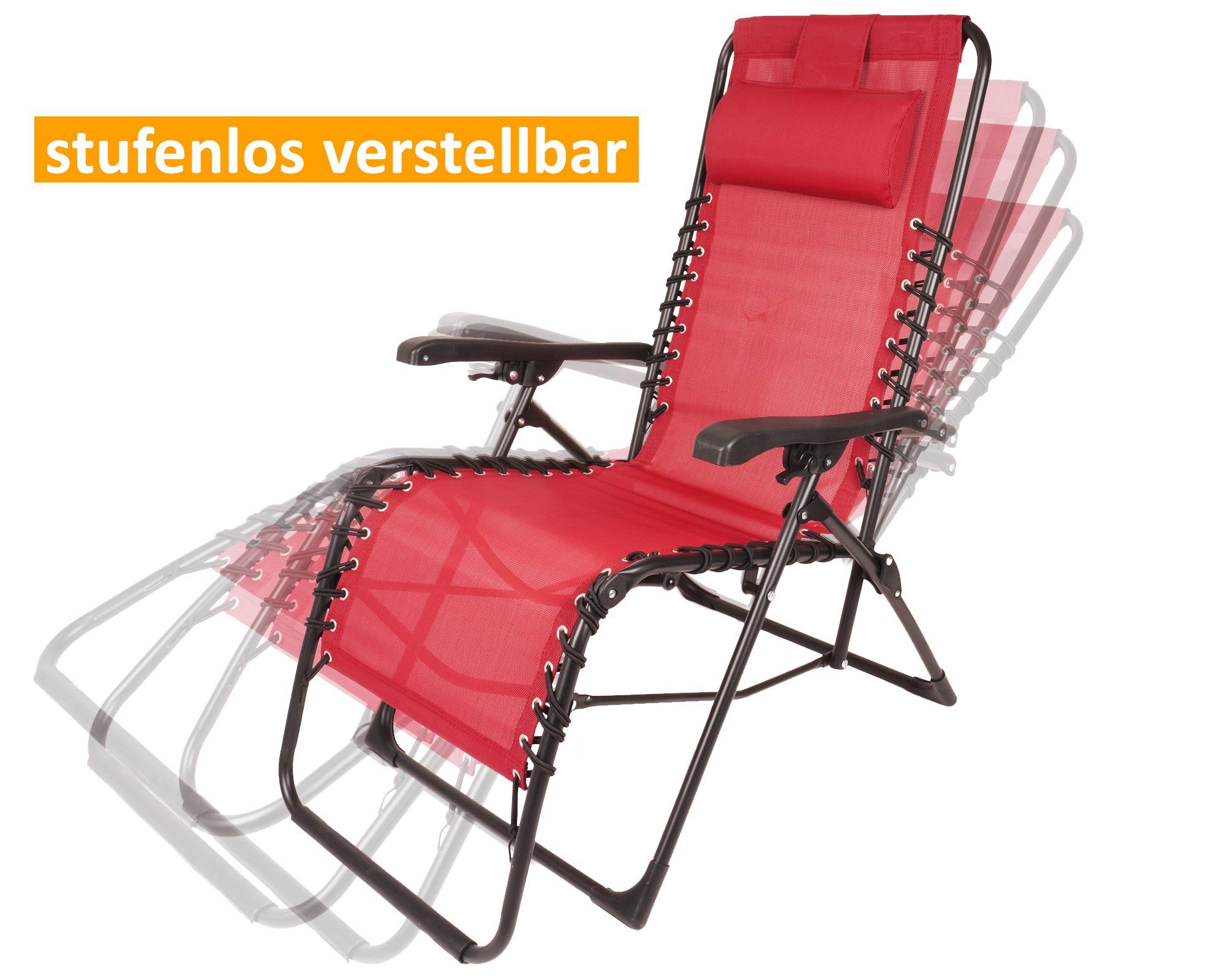 ONDIS24 Multifunktionsliege Ergolex Gartenliege Sonnenliege Relaxliege günstig online kaufen