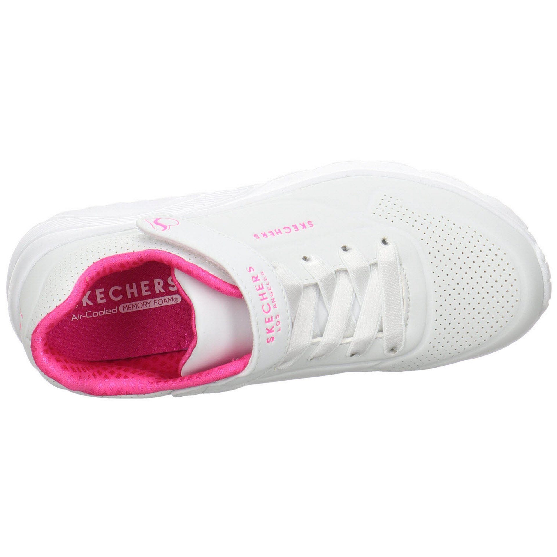 Uno Synthetik Lite Mädchen Skechers Schnürhalbschuhe Sneaker Stiefelette