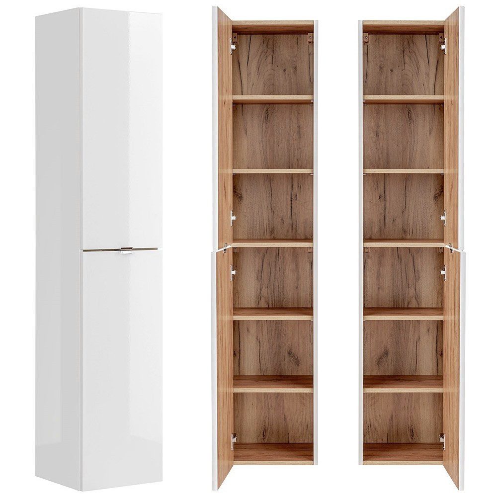 Lomadox Badmöbel-Set TOSKANA-56, (Spar-Set, 4-St), mit günstig online kaufen
