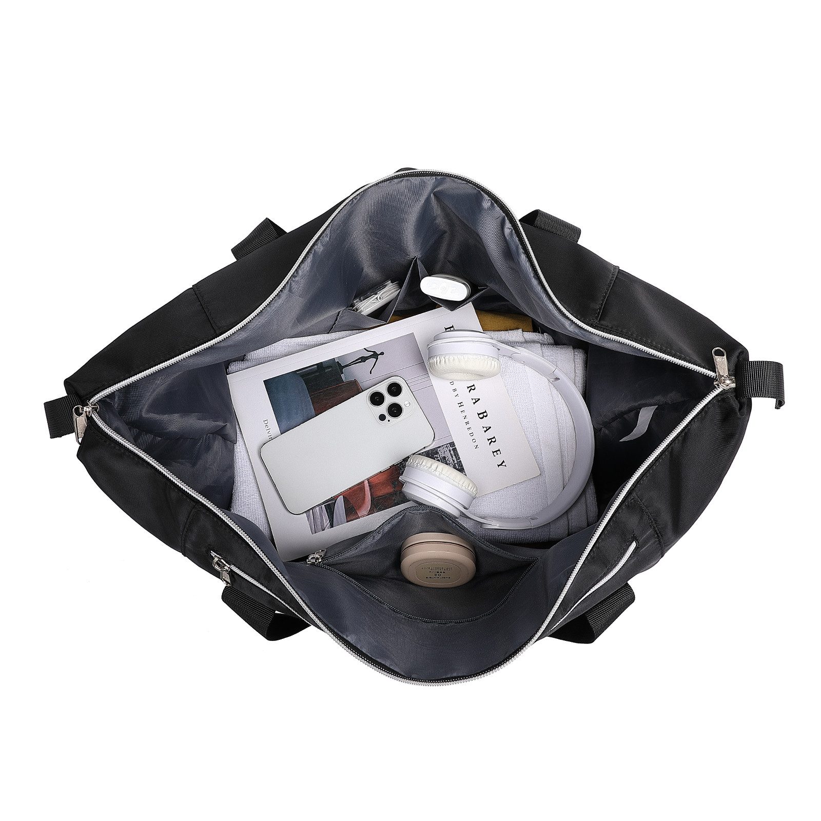 KONO Handtasche 46 x 30 x 20 cm Reisetasche, Unter dem Sitz Kabinentasche – Bild 4 von 5