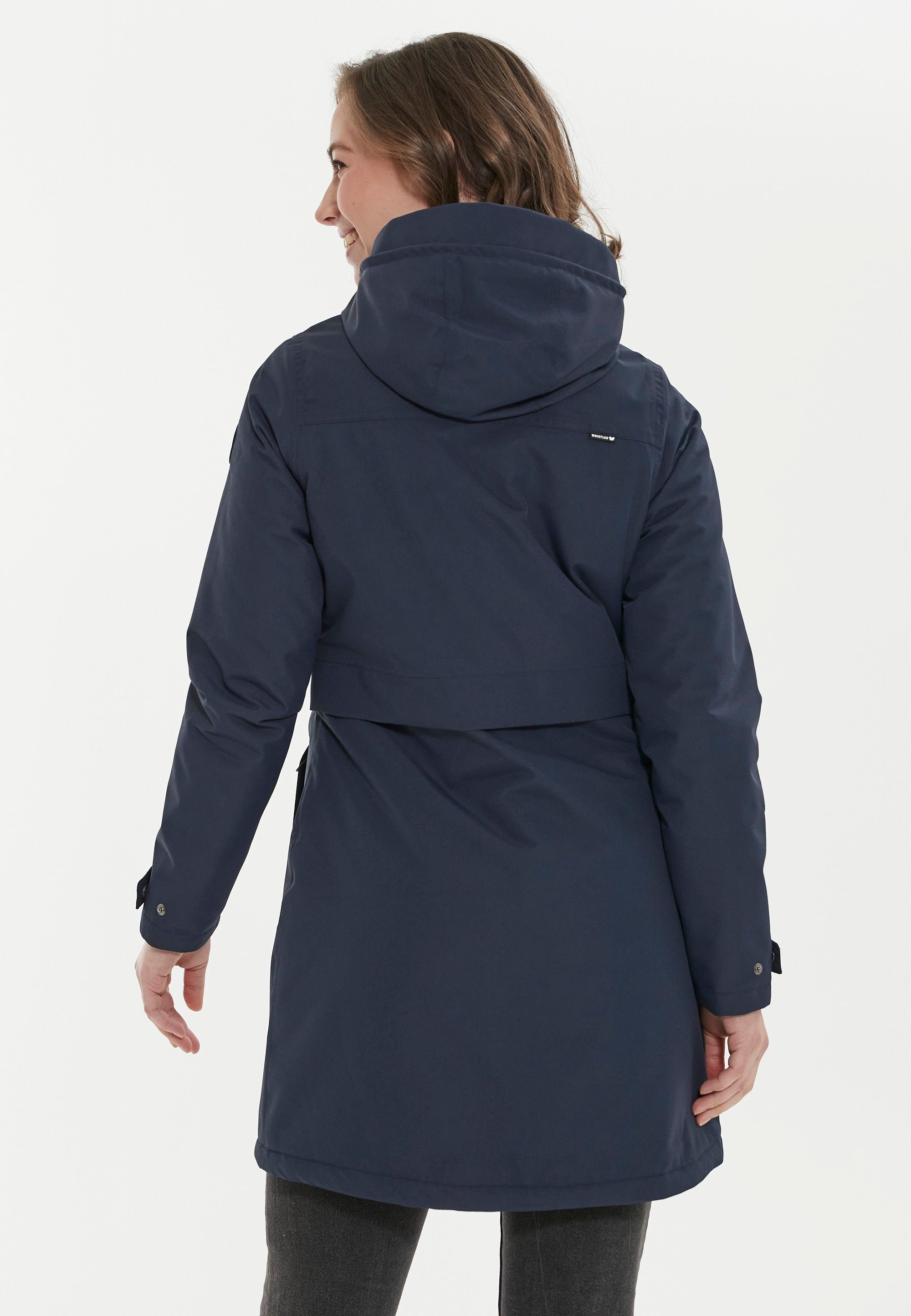 WHISTLER Outdoorjacke Mullie mit 10.000 mm Wassersäule dunkelblau