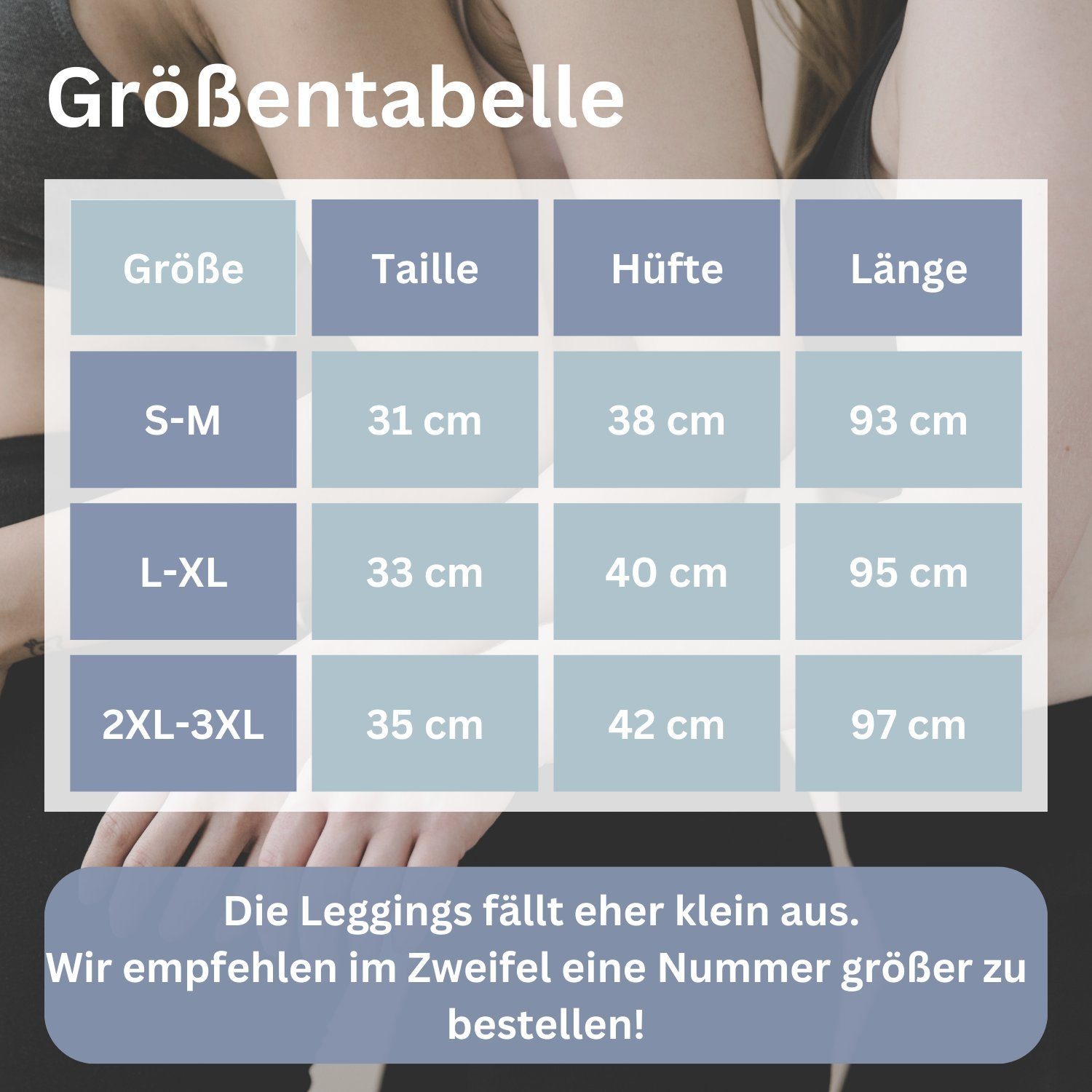 Frentree Leggings für Damen, Lange Sport Leggings, Yoga Hose in vielen Farben, Laufhose mit hohem Komfort, High Waist