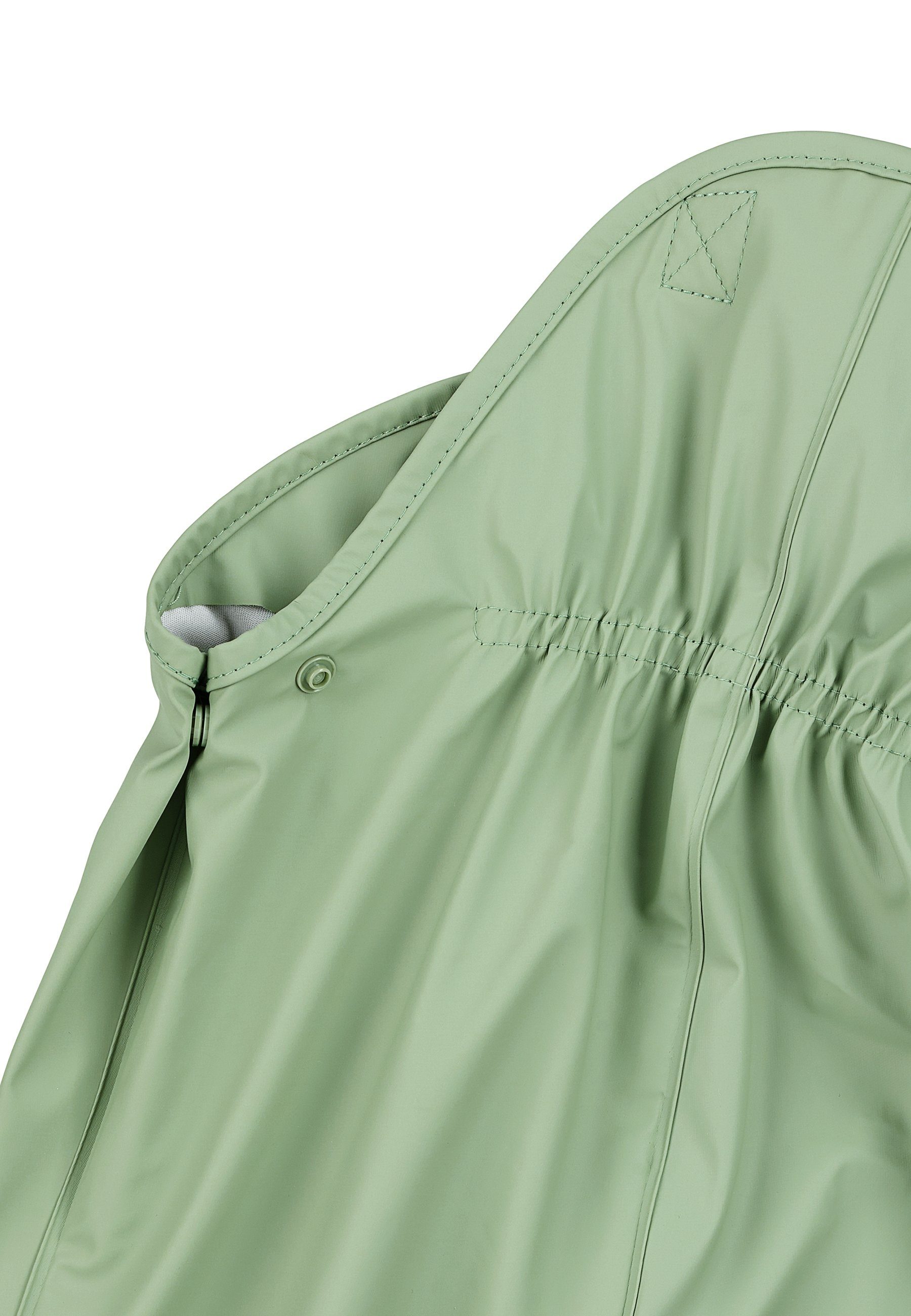 Sterntaler® Regenhose Regenhose ungefüttert uni (1-tlg., Regenträgerhose mit Druckknöpfen, Regenhose mit süßen Motiven) Kinder Hosenträger mit Reflektoren, Matschhosenträger verstellbar