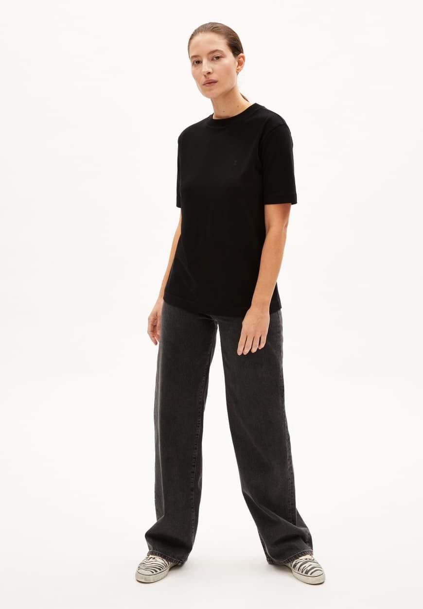 Armedangels Kurzarmshirt T-Shirt Tarjaa - Weit