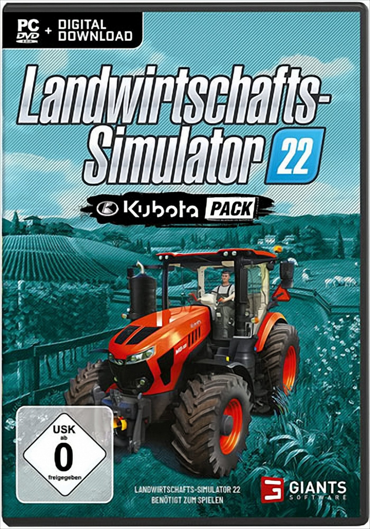 Landwirtschafts-Simulator 22 PC ADDON Kubota PC
