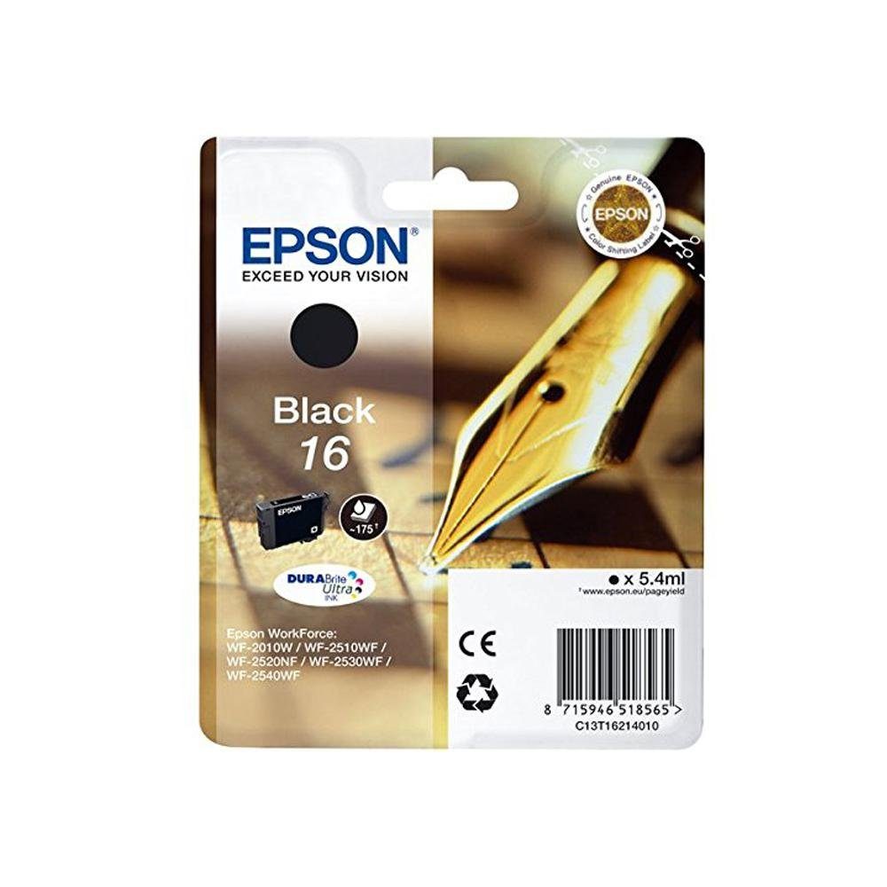 Epson Singlepack Tintenpatrone 16 Tintenpatrone schwarz