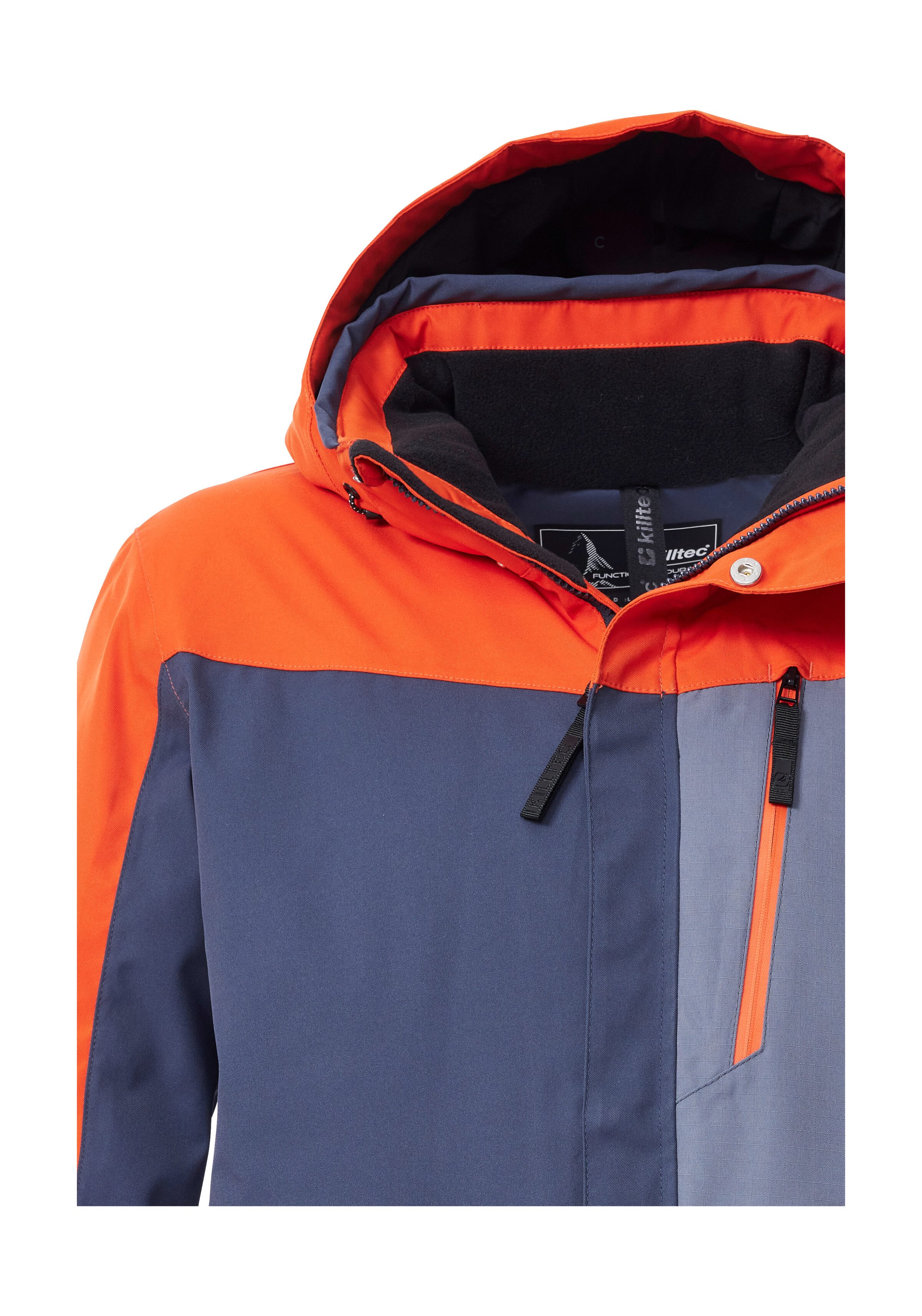 Killtec Skijacke KSW 52 MN SKI JCKT Wasserdichte, atmungsaktive Herrenjacke mit Schneefang und Taschen