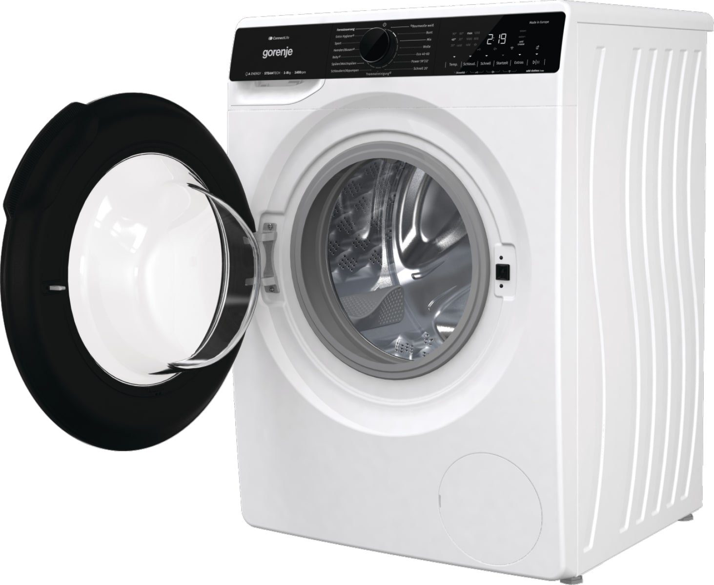 GORENJE Waschmaschine A Frontlader W1PNA84ATSWIFI3 EEK: freistehend kg 8 WiFi