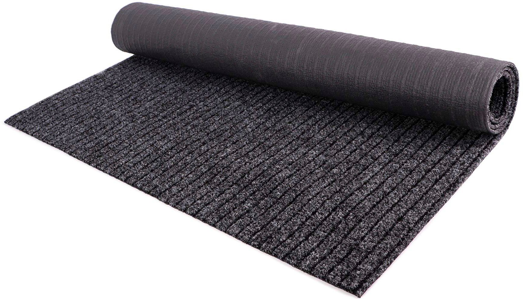 Primaflor-Ideen in Textil Läufer Schmutzfangläufer ATLAS, Made in Belgium, rechteckig, Höhe: 7 mm, Schmutzfangmatte, meliert gesteift, strapazierfähig, rutschhemmend