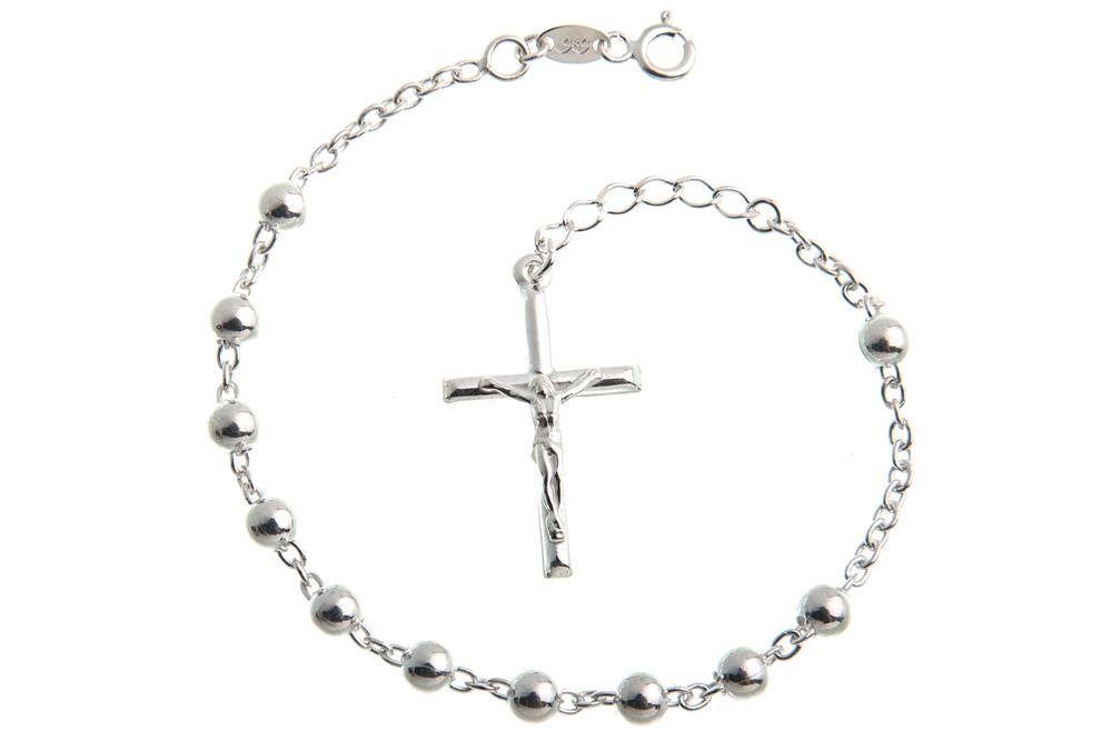 Silberkettenstore Silberarmband Rosenkranz Armband Laurenzo - günstig online kaufen