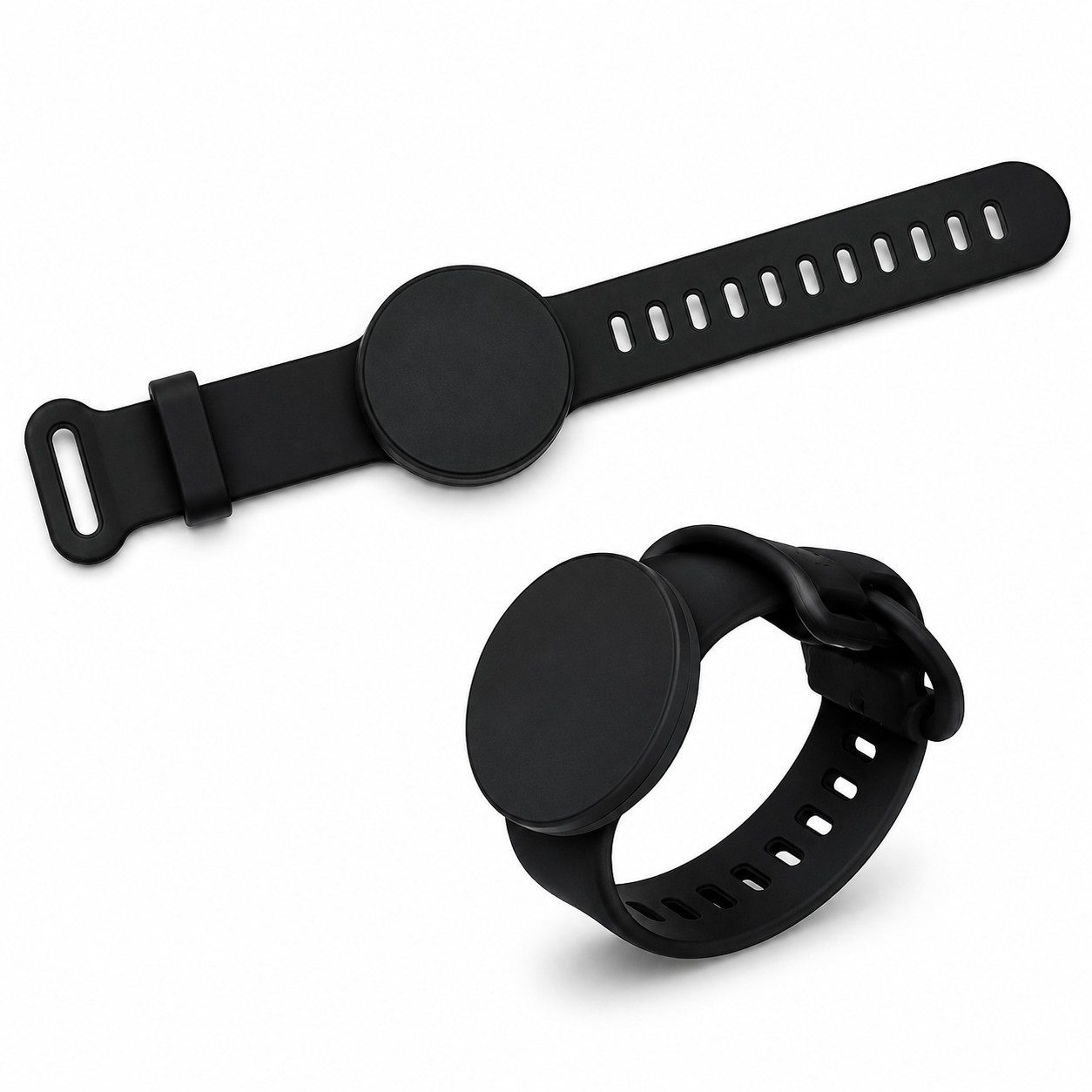 Vornix Smartphone-Halterung Magsafe Handyhalterung,Handyhalter mit Verstellbarem Silikonarmband, (Handyhalterung für Handgelenk, verstellbares schwarzes Armband mit großer runder Auflagefläche und flexiblem Band für Sport, Alltag und unterwegs)