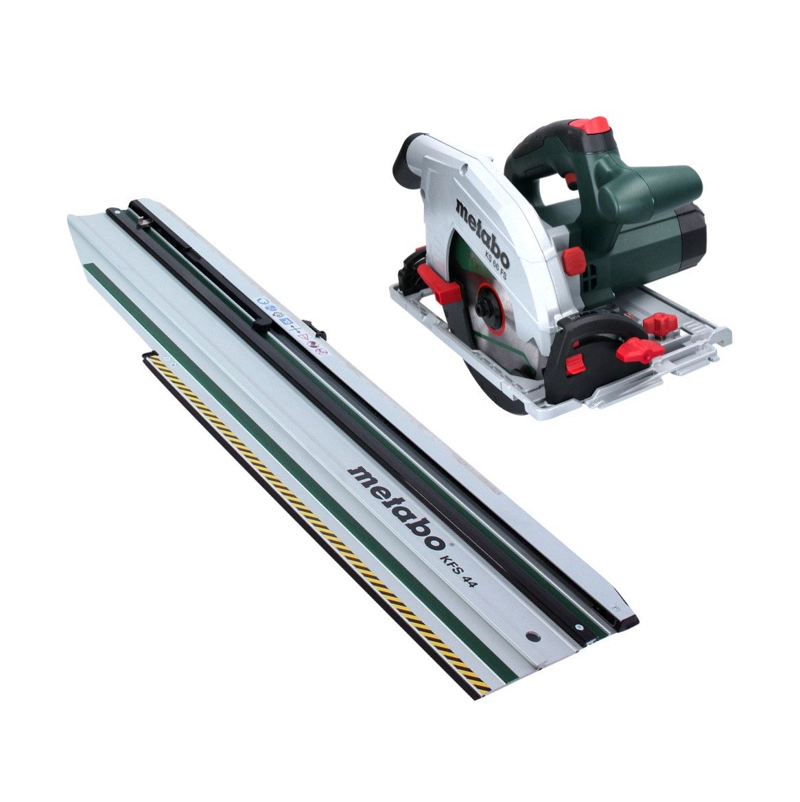 metabo Kompakt-Handkreissäge KS 66 FS Handkreissäge 1500 W 190 mm + 1x Sägeblatt + KFS 44