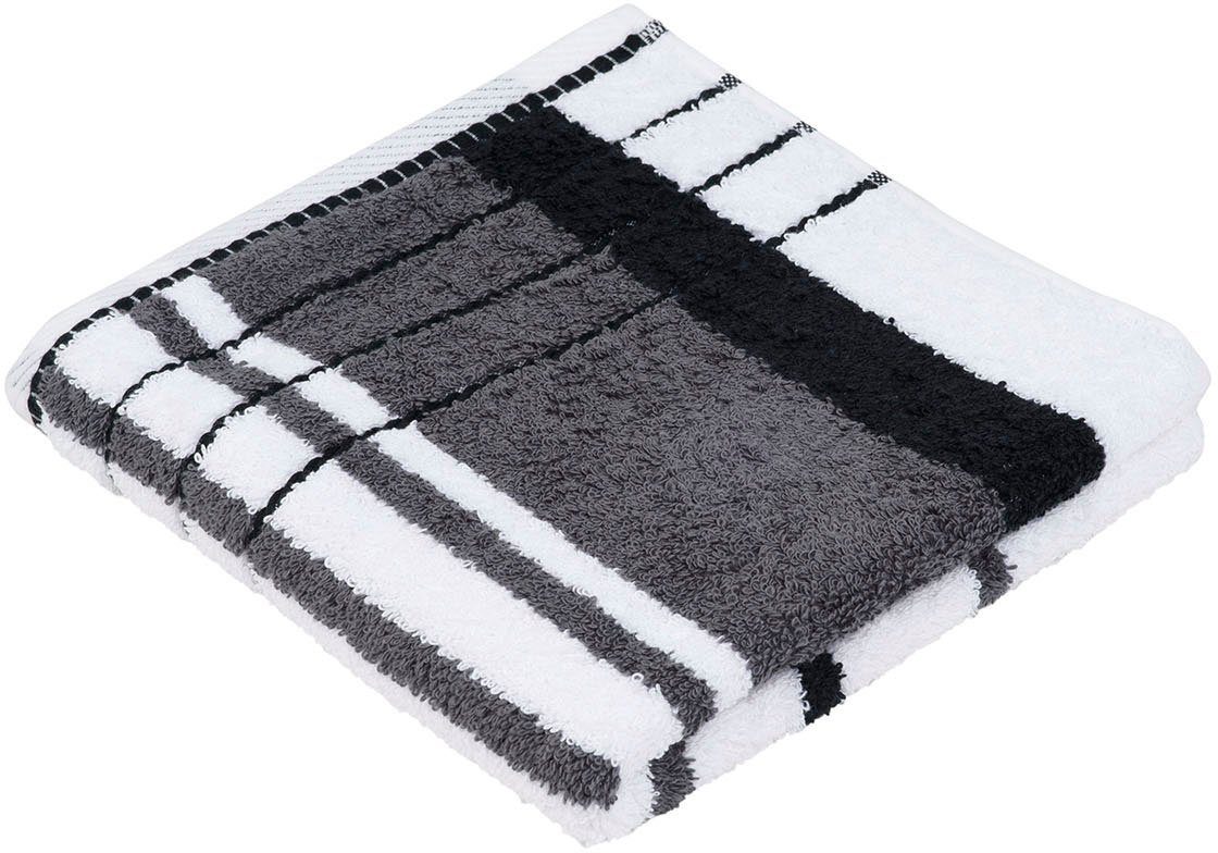 Gözze Handtücher Berlin Streifen, Frottier (2-St) günstig online kaufen