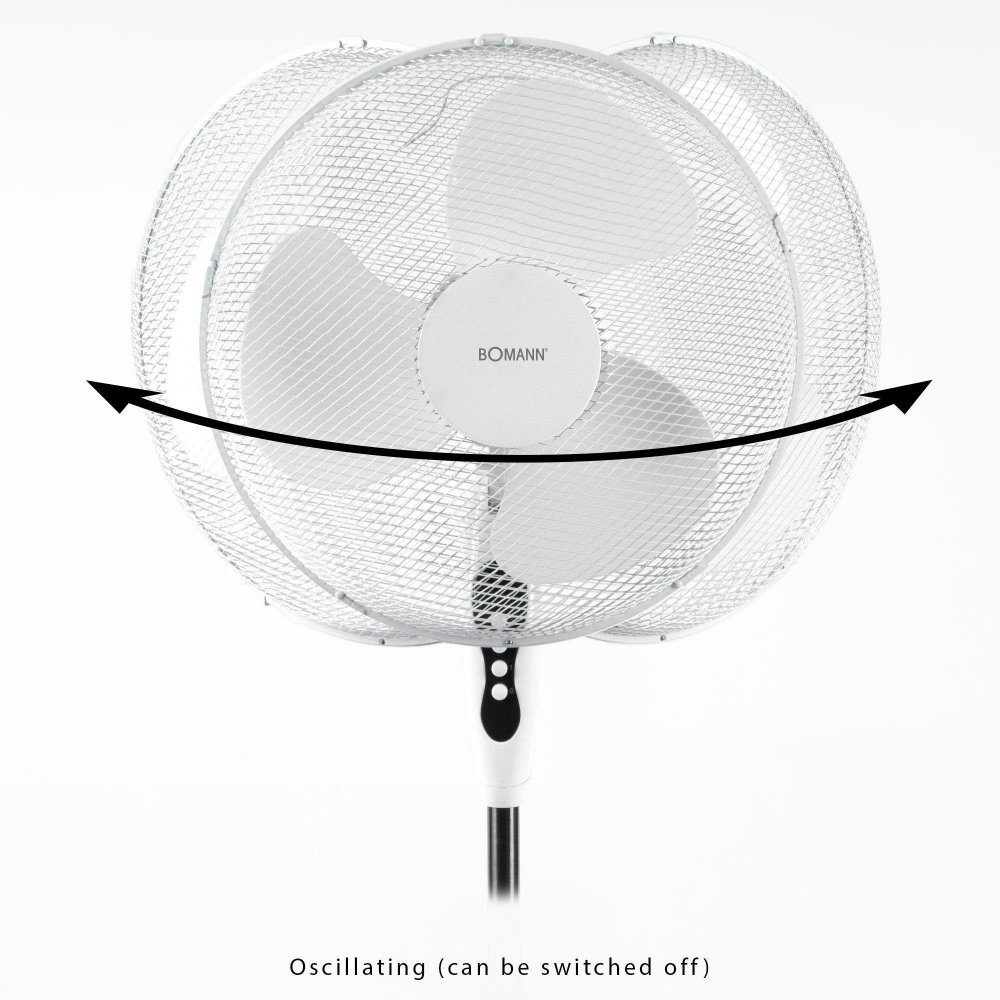 BOMANN Standventilator VL 1139 S CB 611390 - Standventilator - weiß