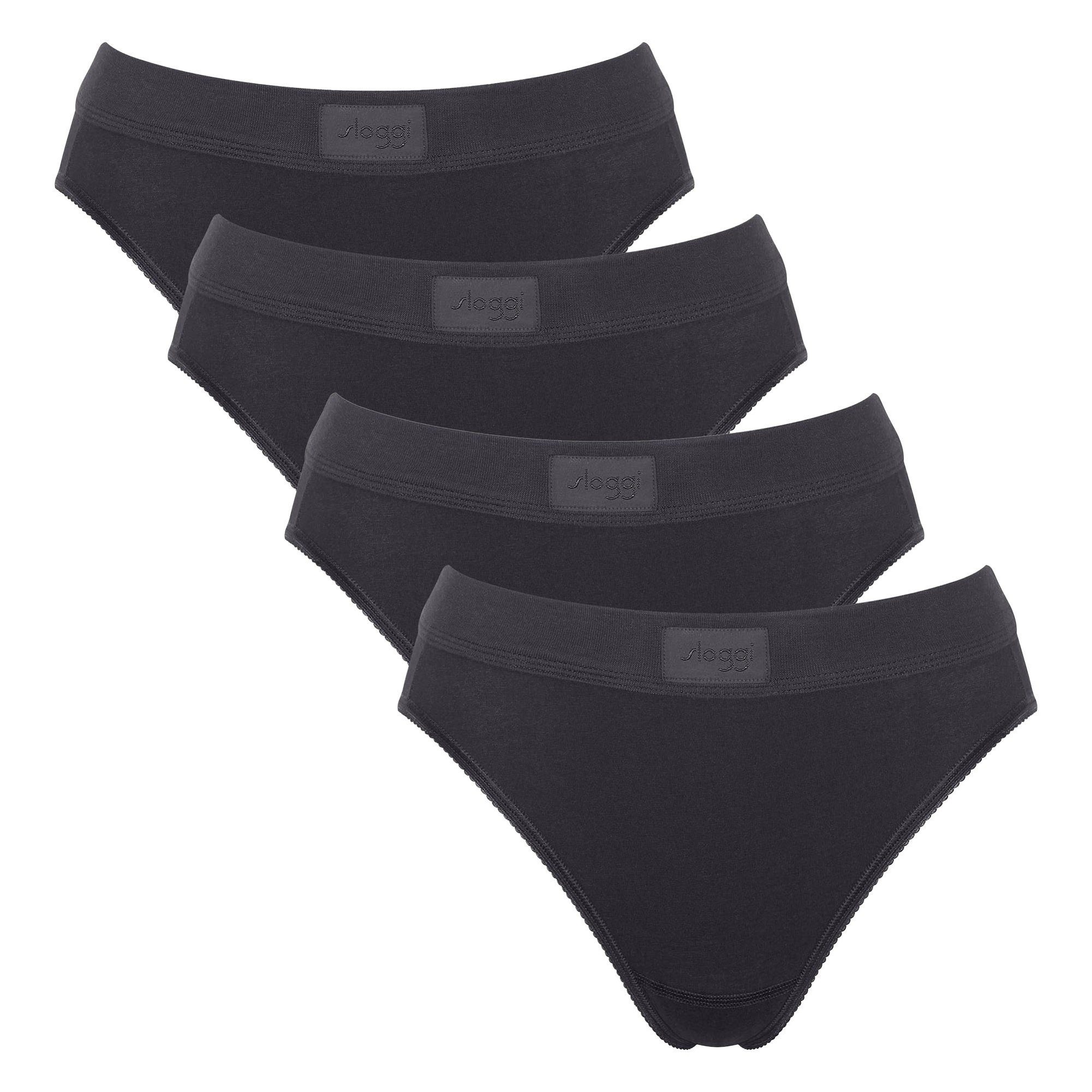 Slip Damen Slip 4er Pack Baumwolle