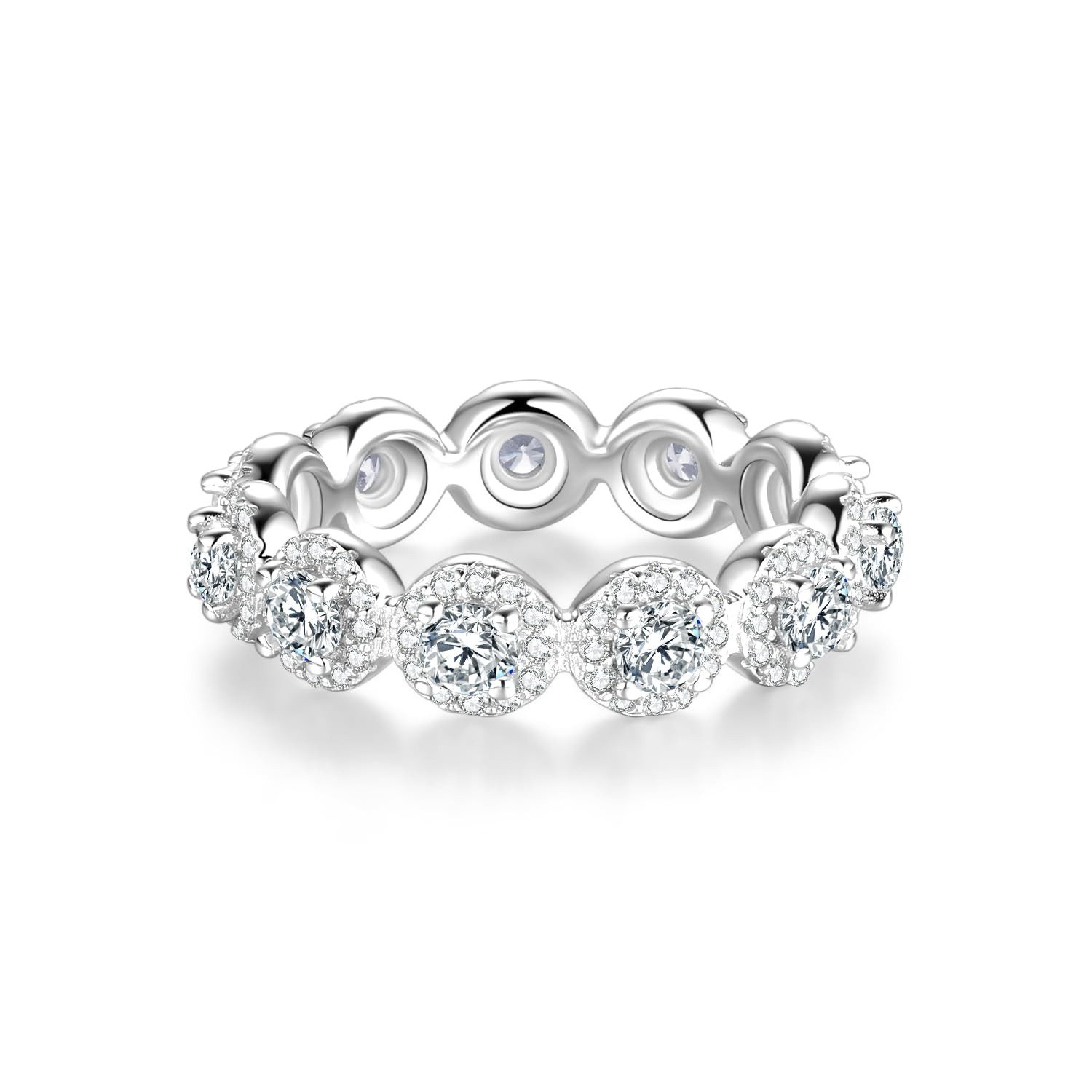 Lisandra Scott Silberring Shiny Bella Ring aus 925 Sterlingsilber, Zirkonia günstig online kaufen