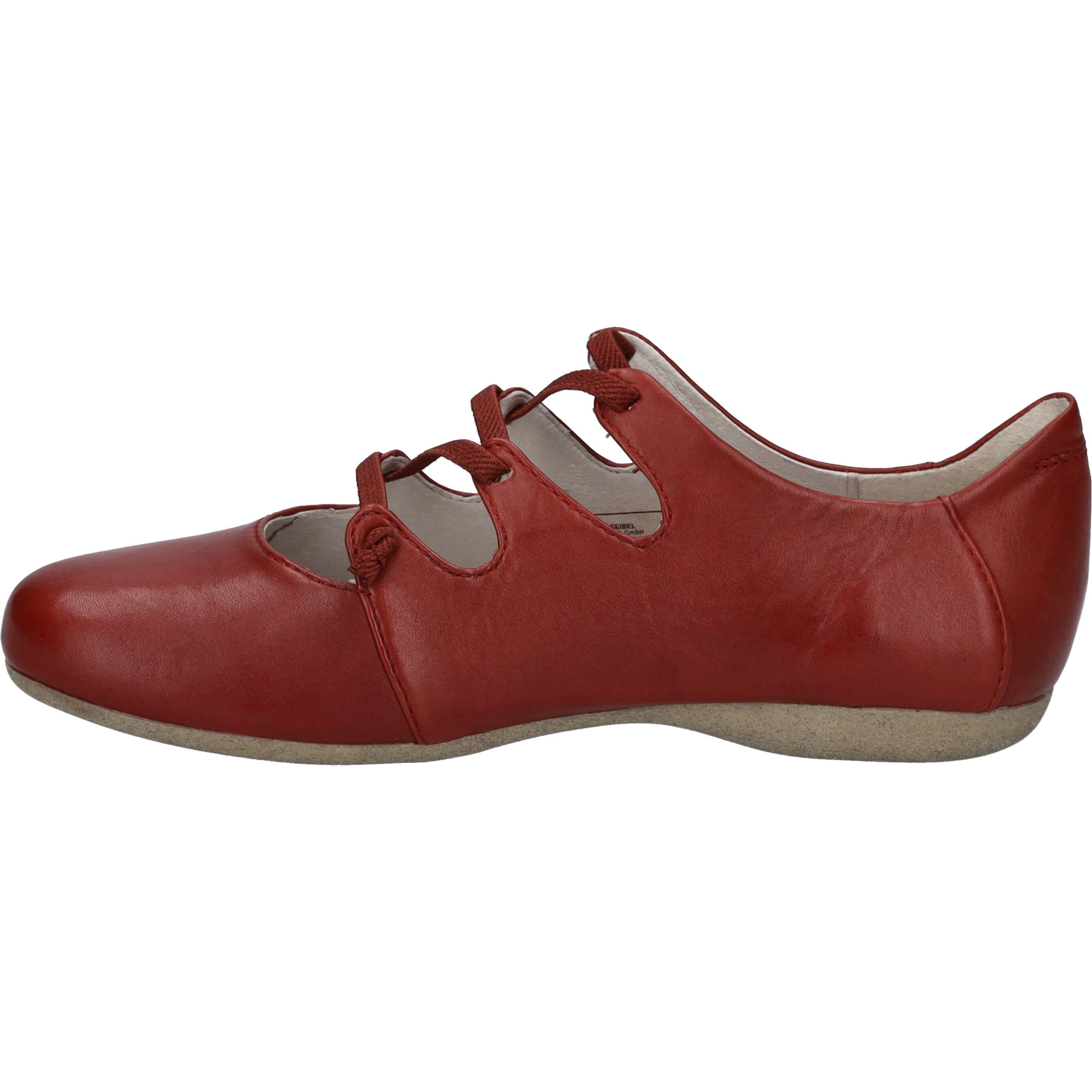 Josef Seibel Fiona 04,rot Schnürschuh