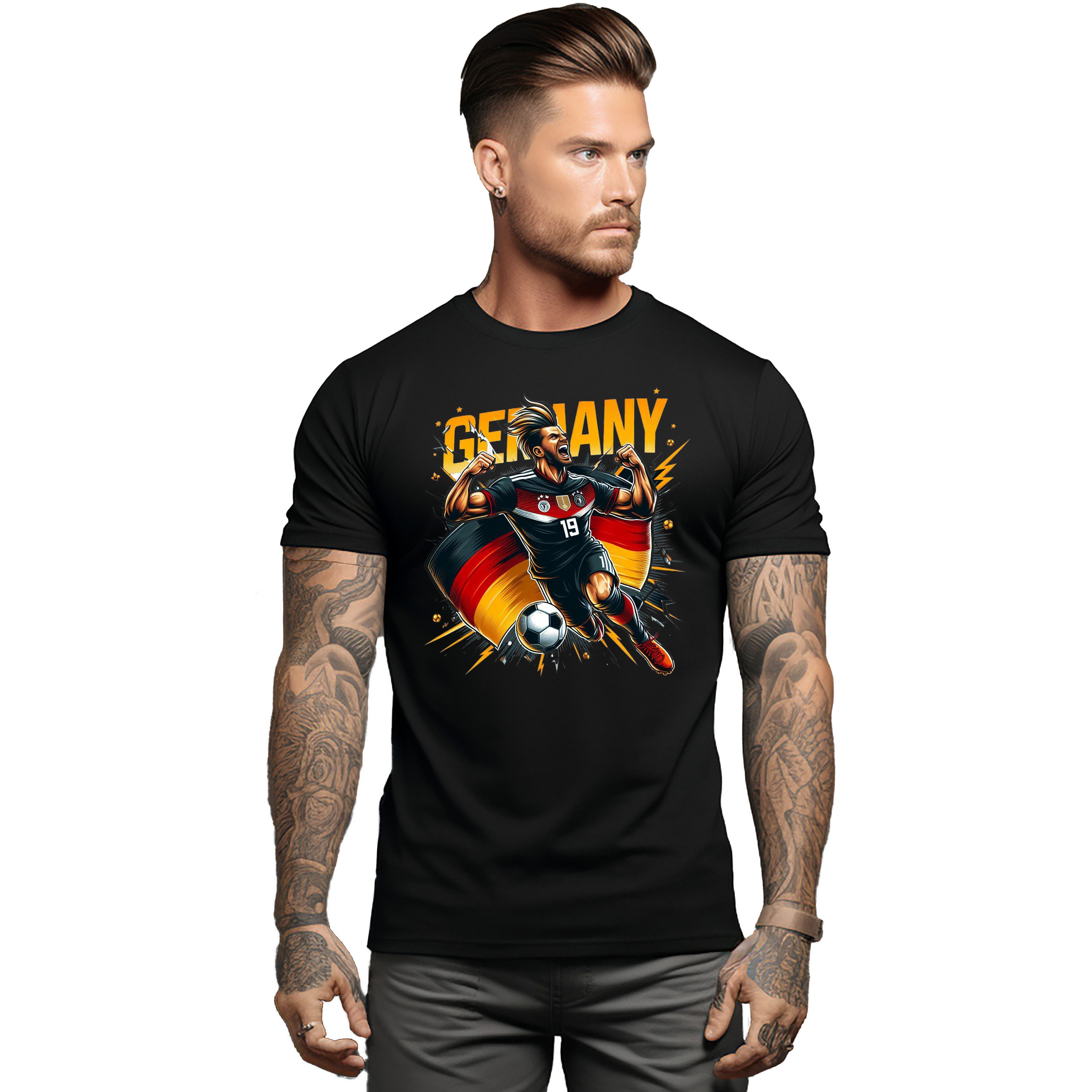 Banco T-Shirt Herren Fußball EM Deutschland günstig online kaufen