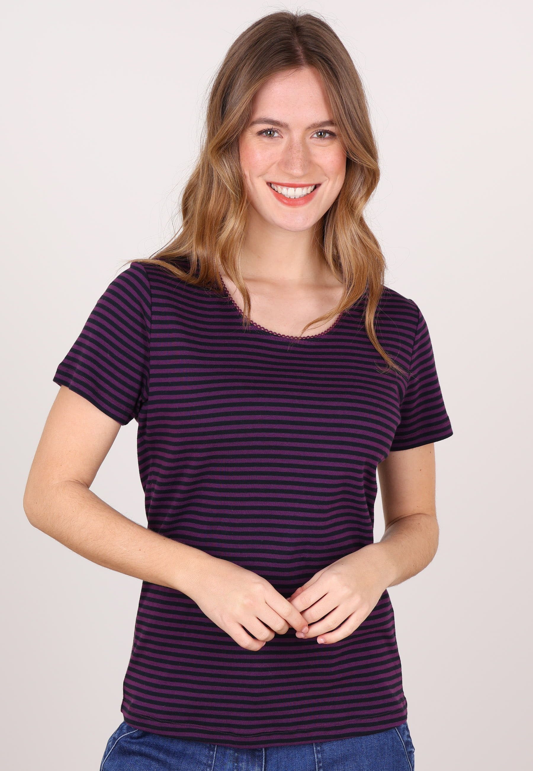 Deerberg T-Shirt Sarinara Stripes
