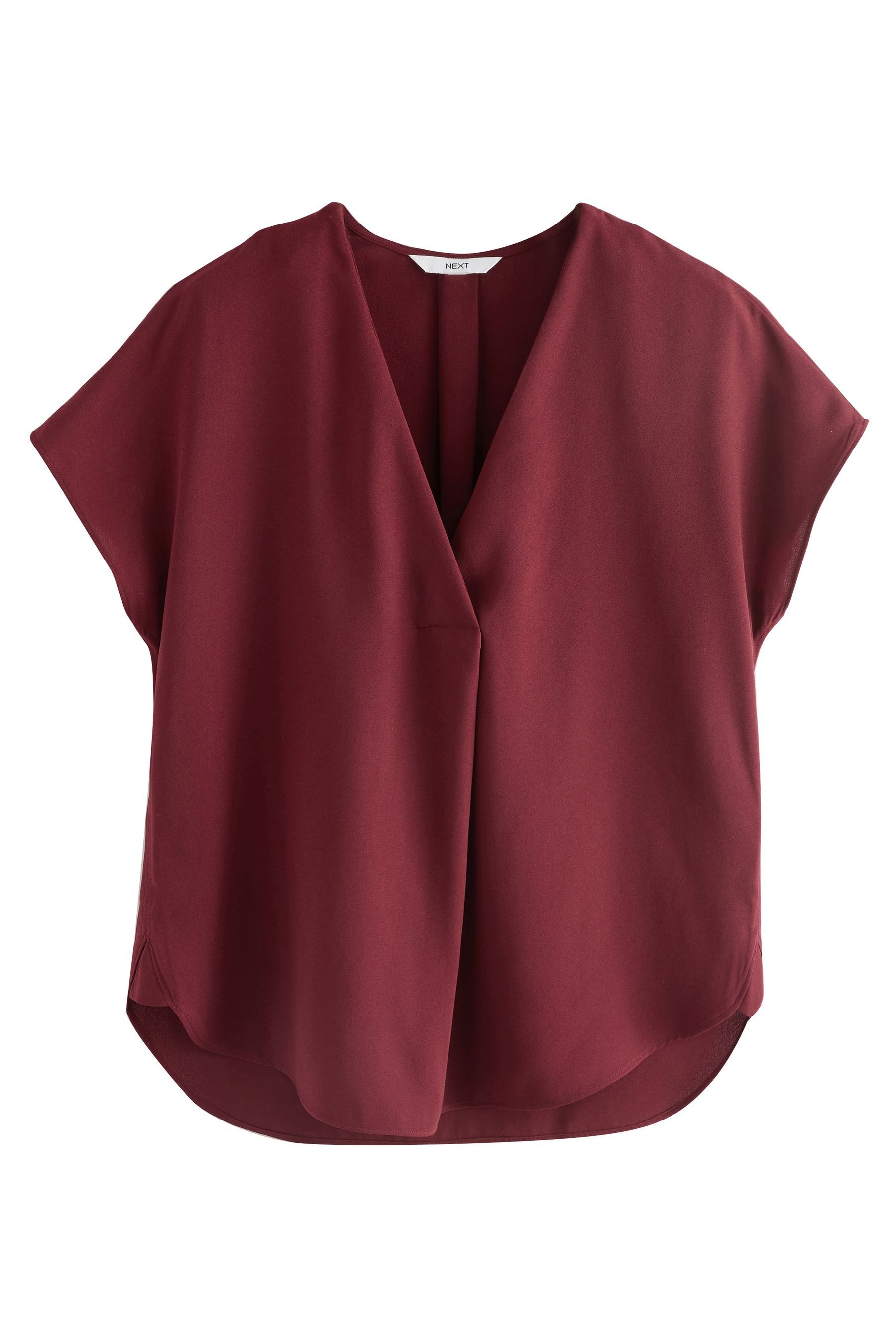 Next Kurzarmbluse Relaxed Fit Schlupfbluse mit günstig online kaufen
