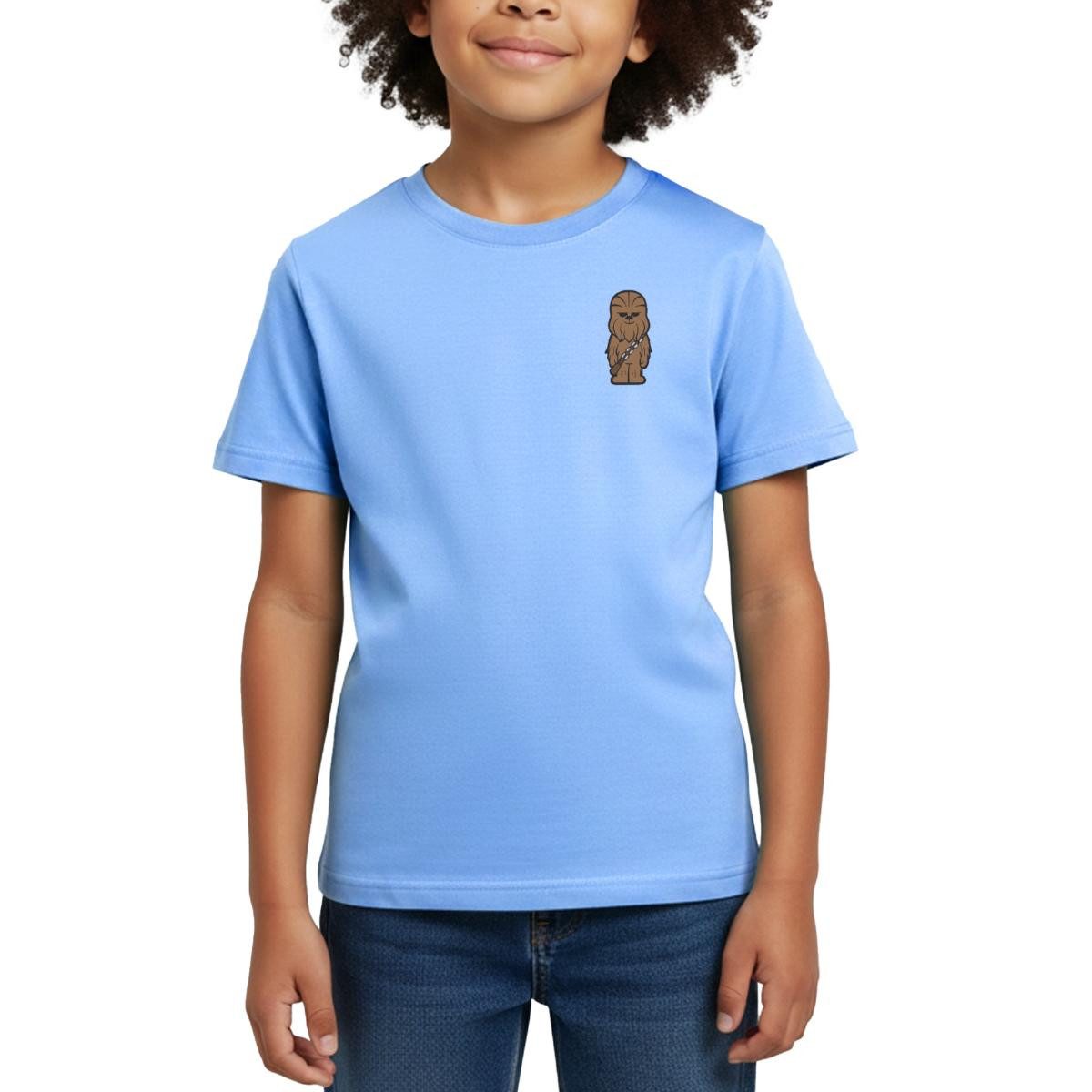 Spreadshirt T-Shirt Star Wars Chewbacca Chestprint Kinder T-Shirt (1-tlg)