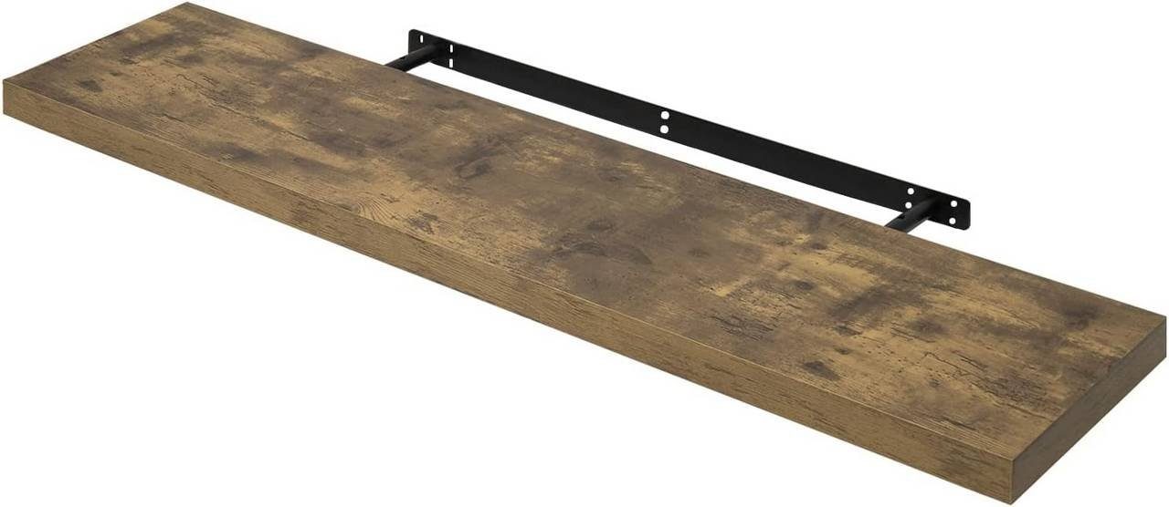 Woltu Wandregal, Wandboard CD DVD Regal Bücherregal Holz Board