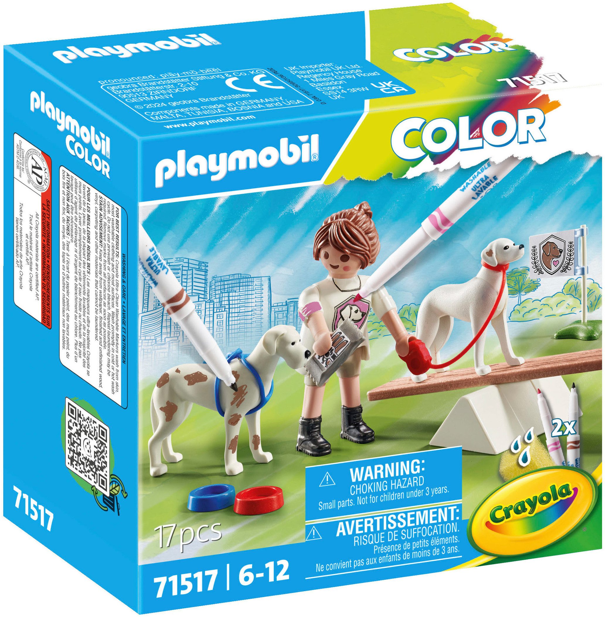 Playmobil® Hundetraining (71517), Color Konstruktions-Spielset, (17 St), Ma günstig online kaufen