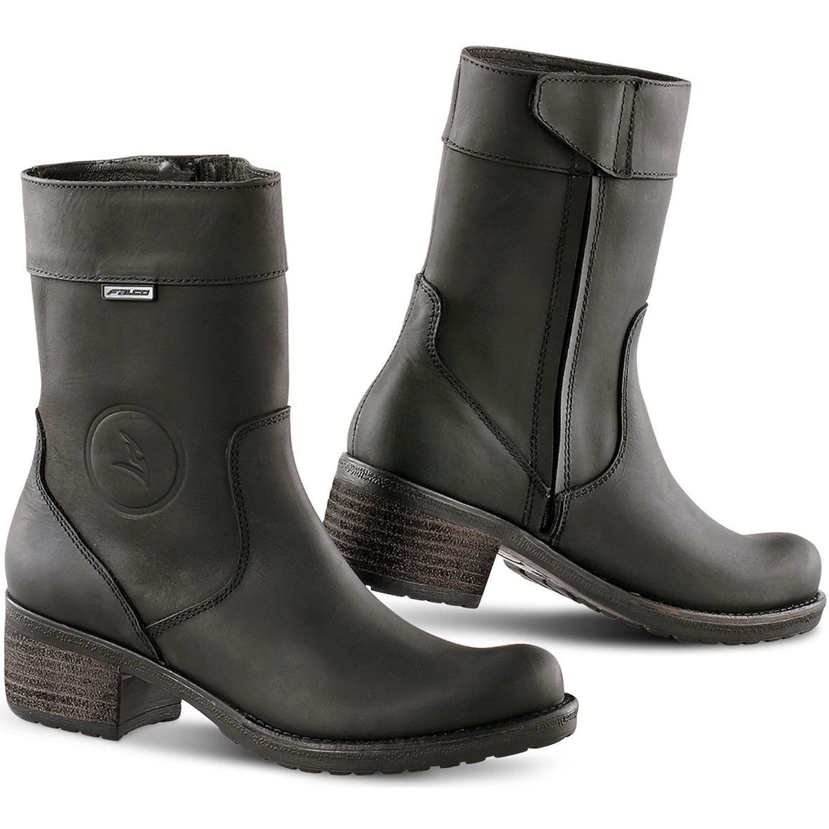 Falco Falco Ayda 2 Lady High-Tex Stiefel Motorradstiefel (Packung, Antistatische und Öl- und Benzinfeste Sohle)