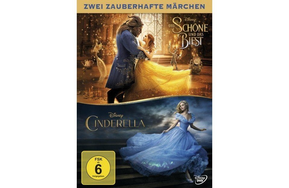 DVD Die Schöne und das Biest / Cinderella Doppelpack (Live Actio