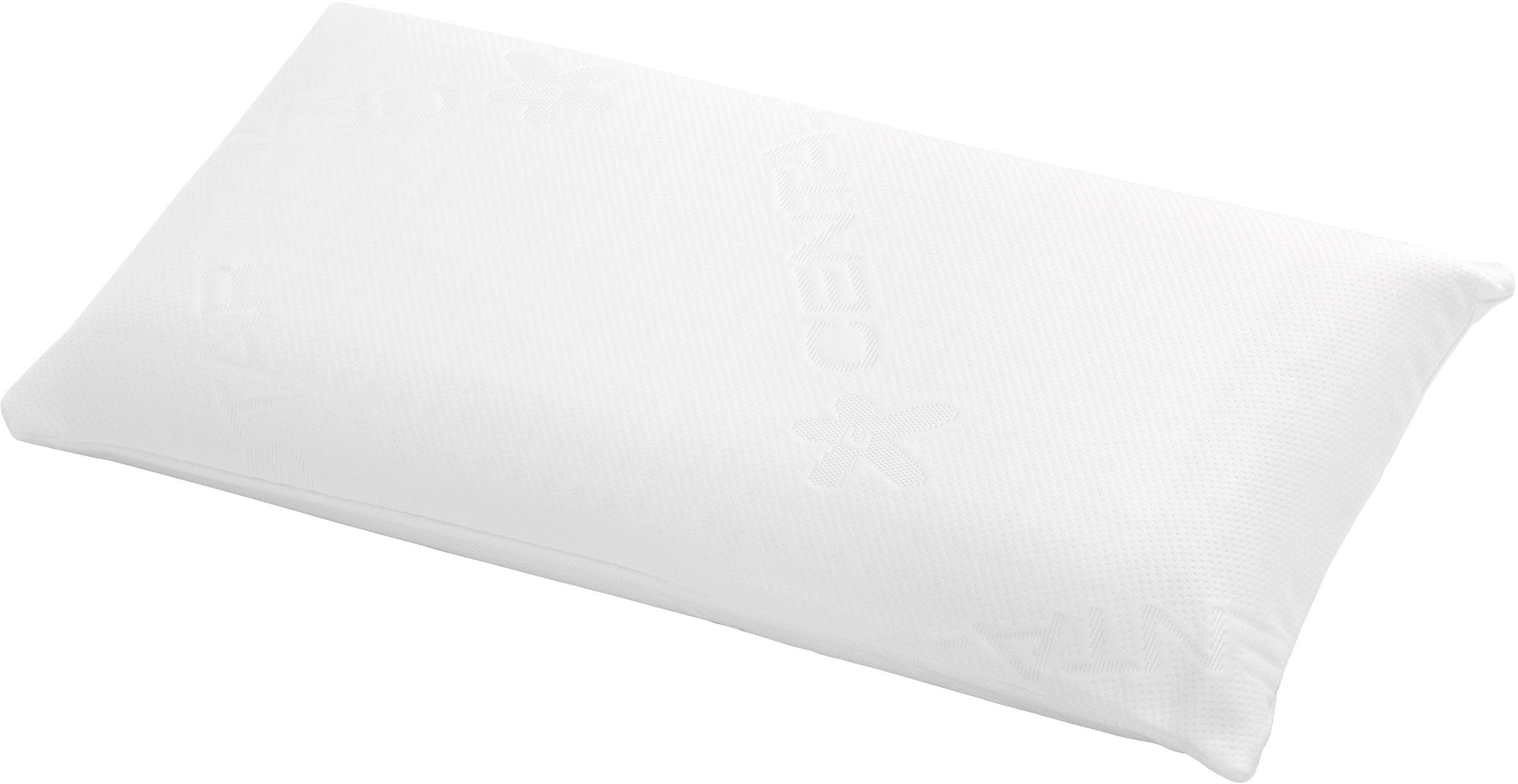 Centa-Star Nackenstützkissen Nackenstützkissen Comfort Supersoft, Bezug: Baumwolle, Rückenschläfer, Seitenschläfer, Nackenstützkissen, ideal für Rücken- und Seitenschläfer, 40x80 cm