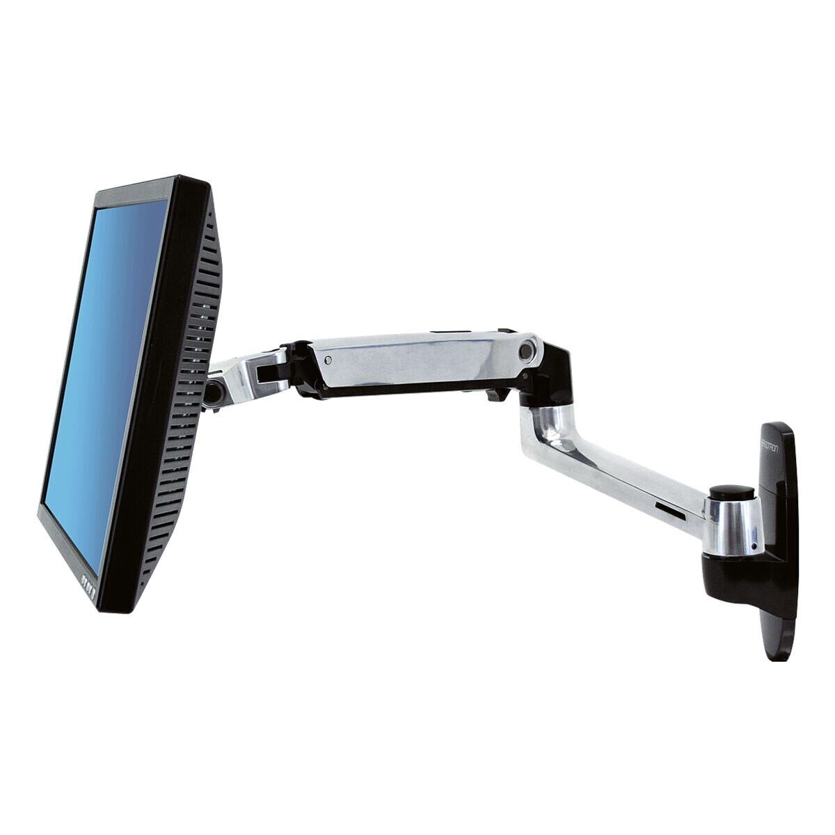 Ergotron Monitor-Halterung LX LCD Arm, (bis 32 Zoll, zur Wandmontage, 360° schwenkbar/ drehbar)