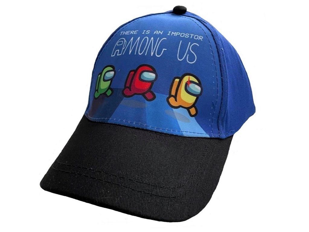Among Us Baseball Cap Basecap Schirmmütze dunkelblau