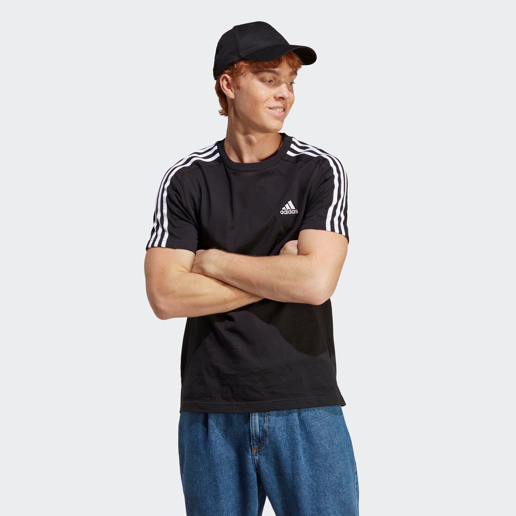 Sportswear / White 3S T Black M SJ adidas T-Shirt