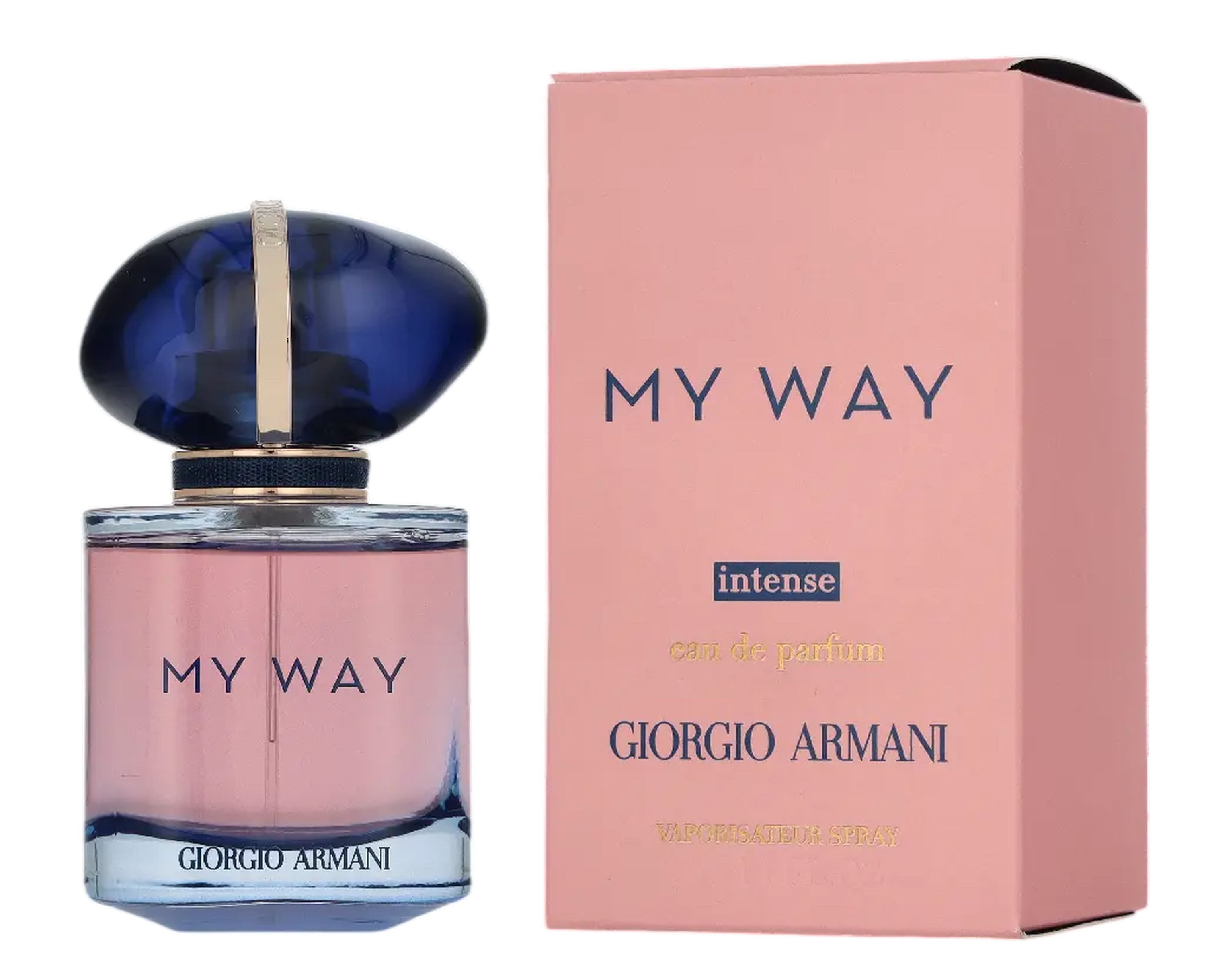 Giorgio Armani Duft-Set My Way Intense Eau de Parfum (EDP) Damen Spray, Intensiv-blumiger Duft mit Orangenblüte, Vanille und Sandelholz