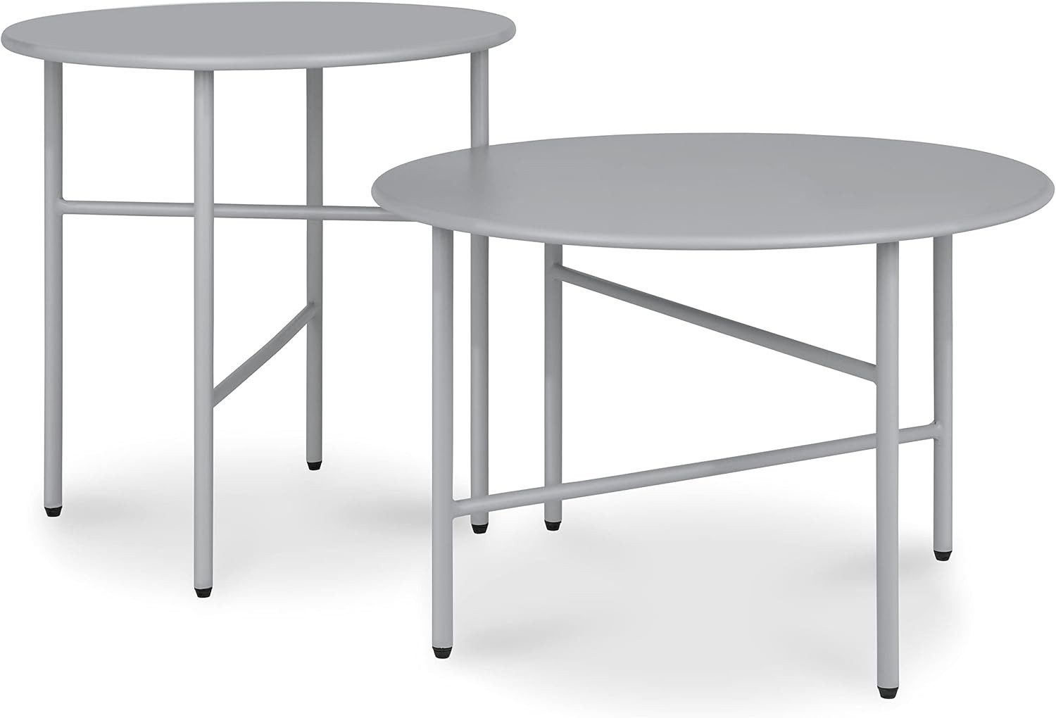 bomoe Beistelltisch (2-St), Bomoe Finn Beistelltisch Metall