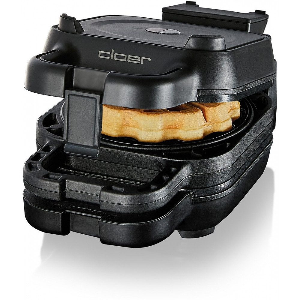 Cloer Waffeleisen Cloer 6150 Waffelkucheneisen - Waffeleisen., 800 W