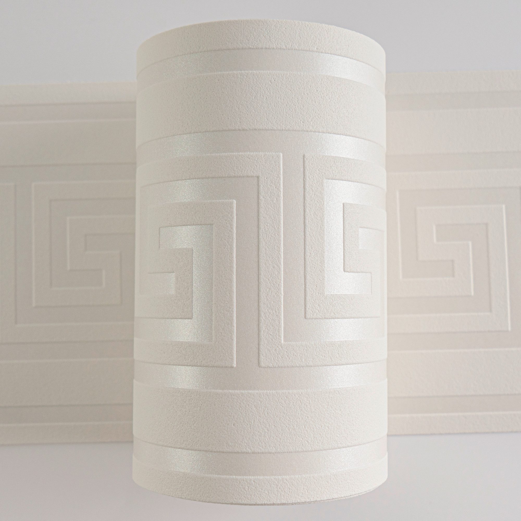 A.S. Création Bordüre Only Borders, aufgeschäumt, Motiv, geometrisch, grafisch, Vinyl Wand Schräge Tür Borte Wohnzimmer Schlafzimmer Küche Flur Design