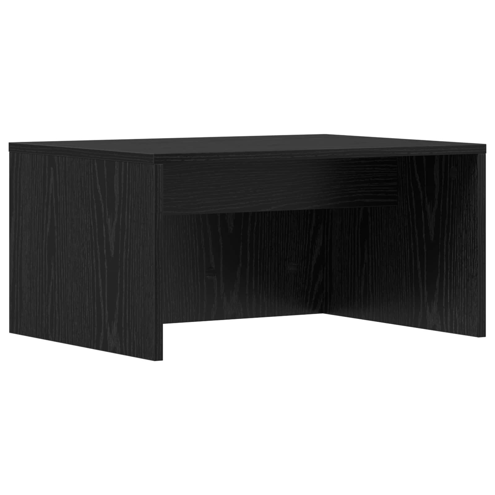 vidaXL Schreibtisch Wandtisch Schwarz Eichen-Optik 60 x 45 x 30 cm Holzwerkstoff (1-St)