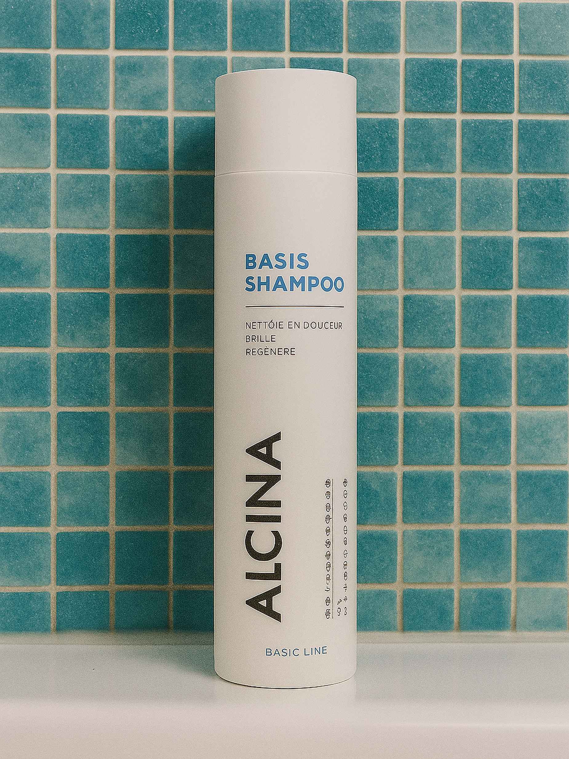 ALCINA Haarshampoo Basis Shampoo (250 ml) – Milde Pflege für normales Haar, reichhaltig