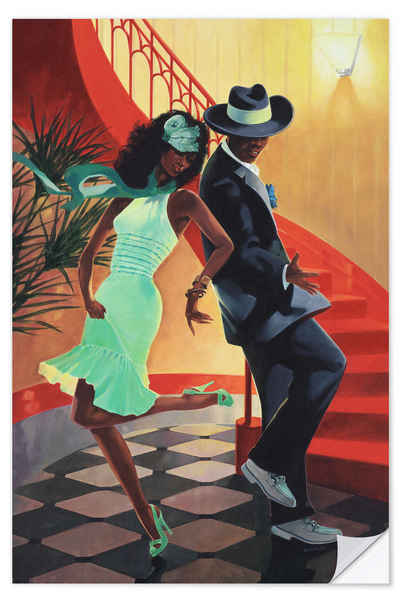 Posterlounge Wandfolie Graham Reynolds, Ausgehen & Tanzen IV, Wohnzimmer Modern Malerei