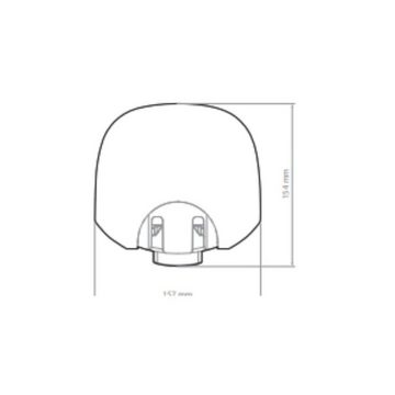 RF Elements TP-ADAP-E2K - TwistPort-Adapter für ePMP2000 AP WLAN-Antenne